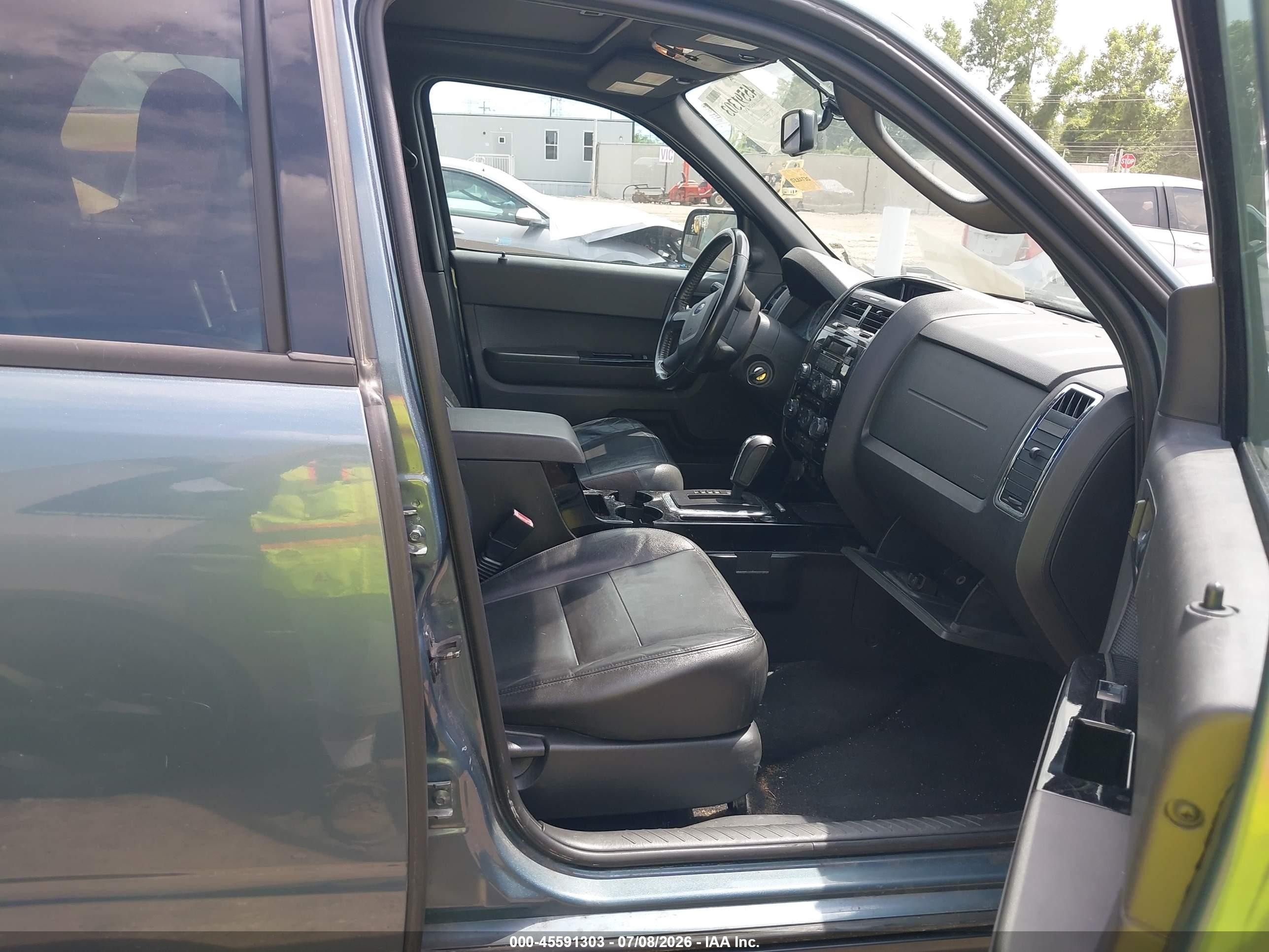 2011 Ford Escape Xlt Blue vin: 1FMCU9D7XBKB22347