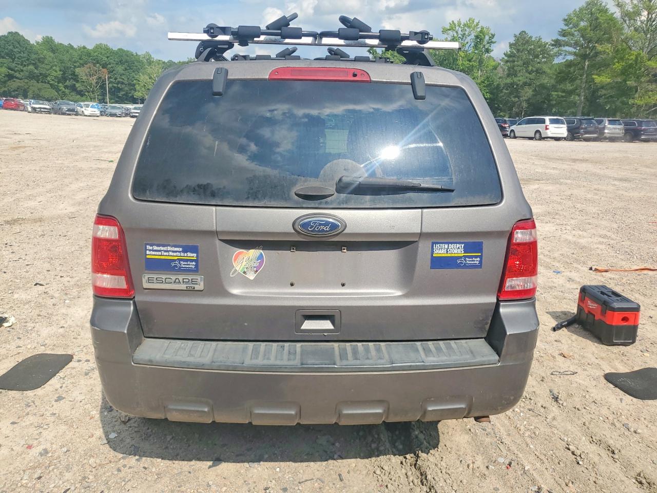2011 Ford Escape Xlt Gray vin: 1FMCU9D7XBKB34451
