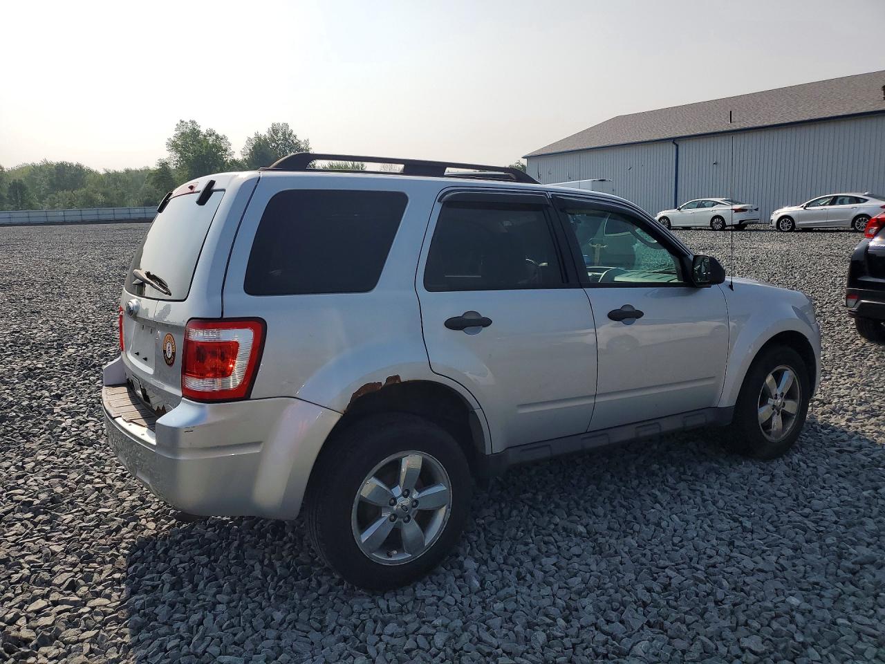 2011 Ford Escape Xlt Silver vin: 1FMCU9D7XBKB58393