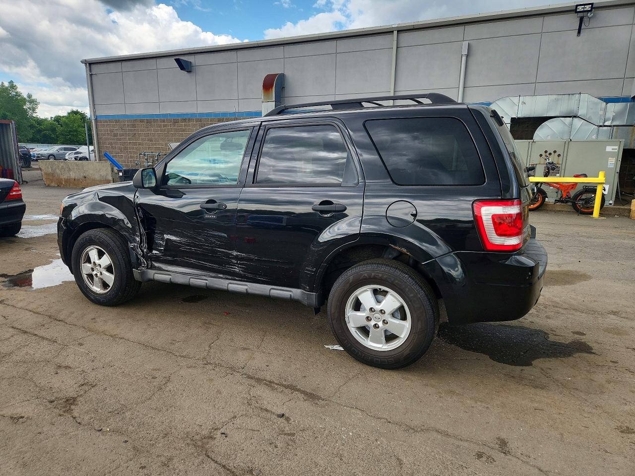 2011 Ford Escape Xlt Black vin: 1FMCU9D7XBKC01372