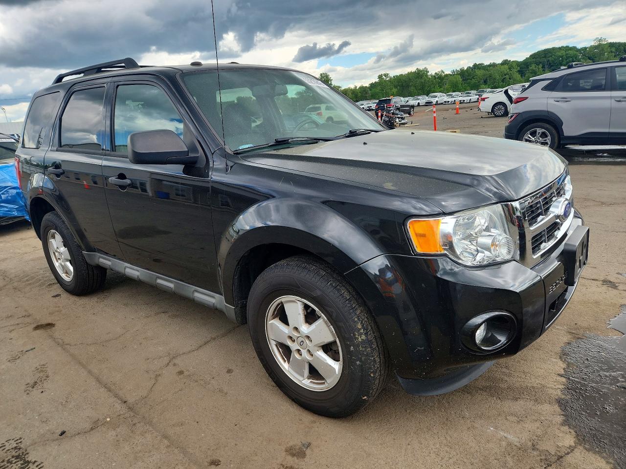 2011 Ford Escape Xlt Black vin: 1FMCU9D7XBKC01372