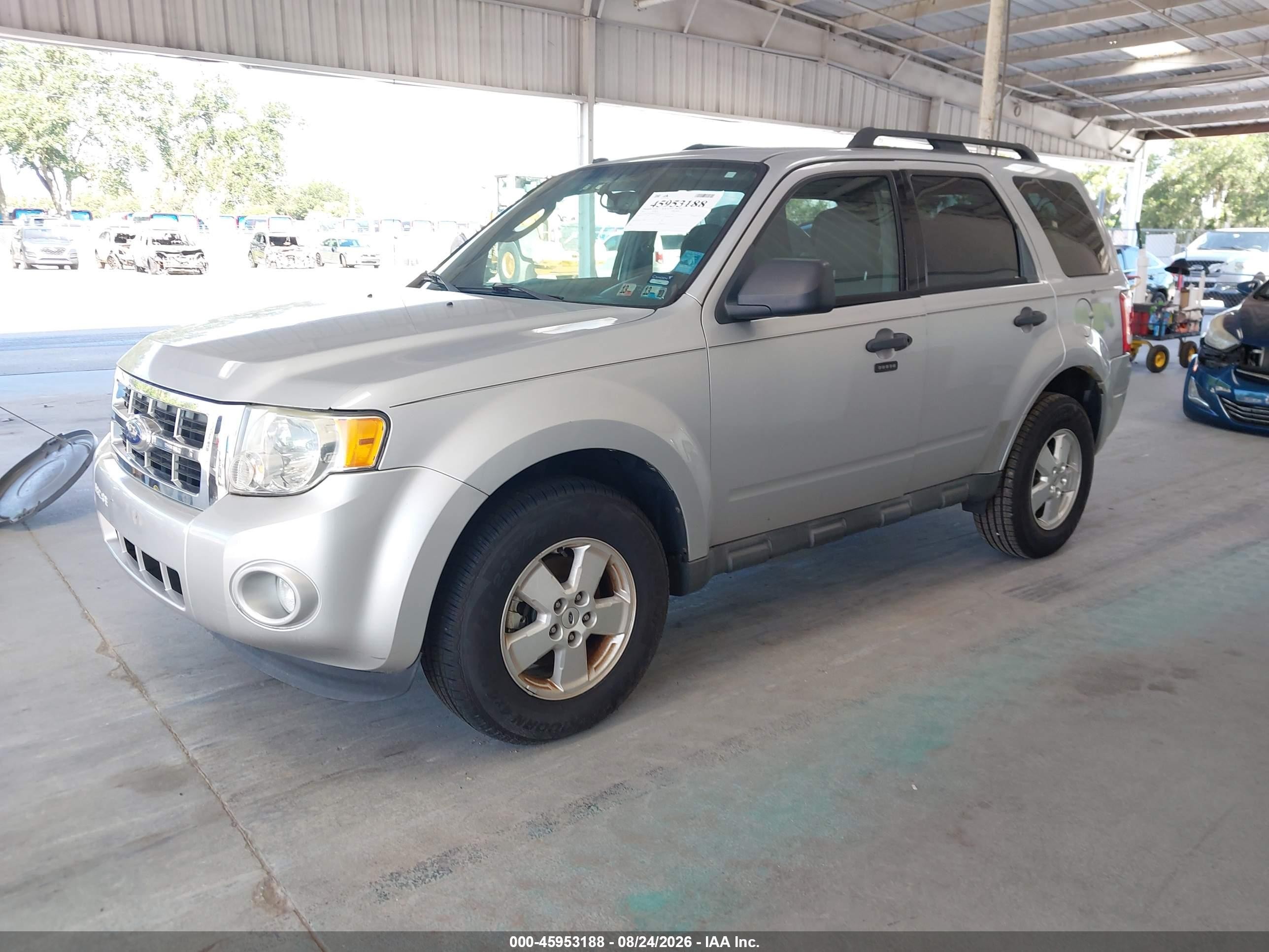 2011 Ford Escape Xlt Silver vin: 1FMCU9D7XBKC12419