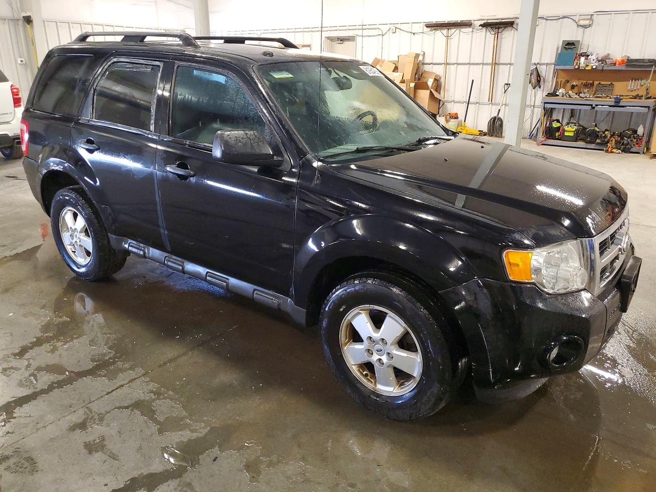 2012 Ford Escape Xlt Black vin: 1FMCU9D7XCKB78662