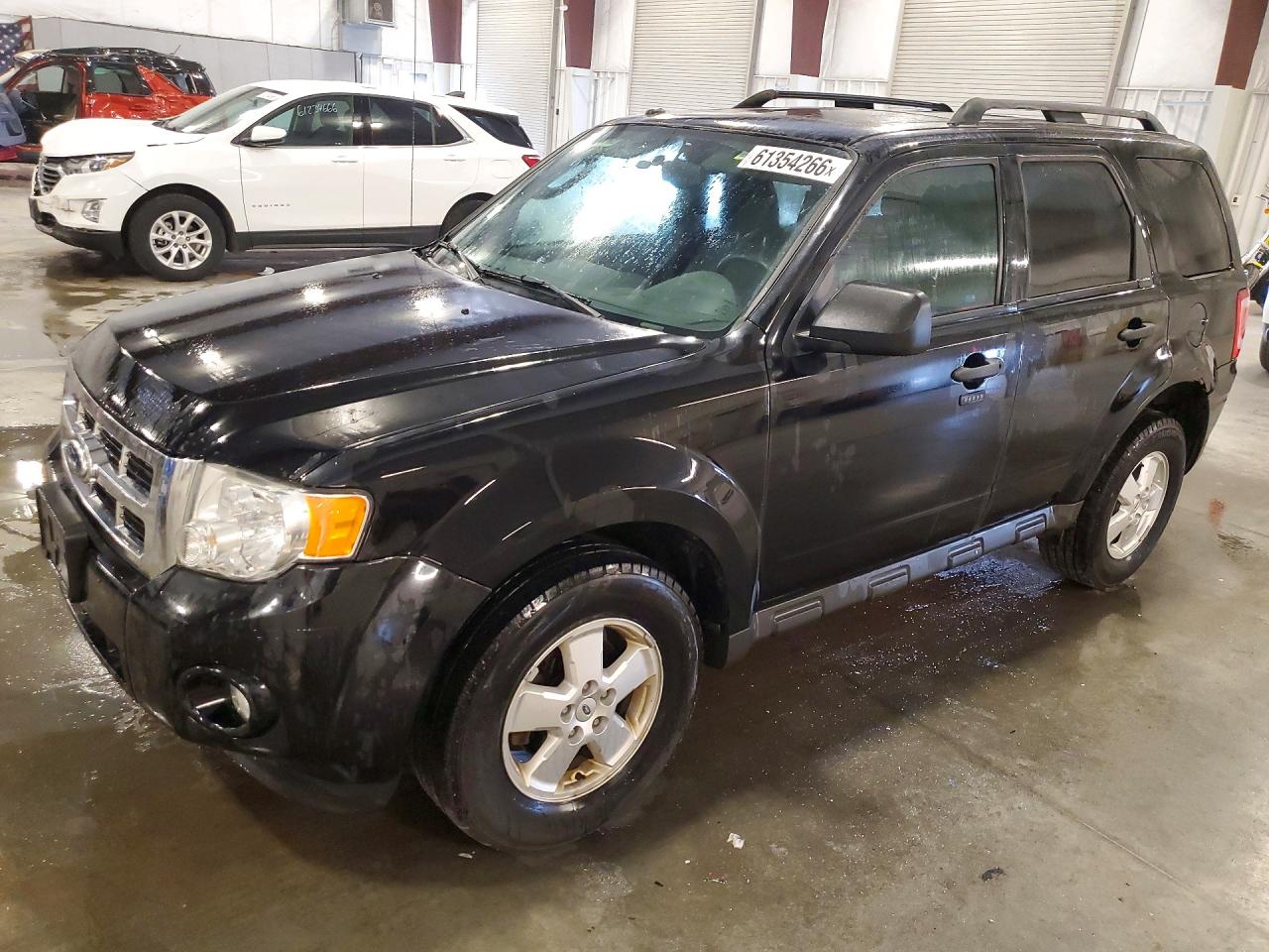 2012 Ford Escape Xlt Black vin: 1FMCU9D7XCKB78662