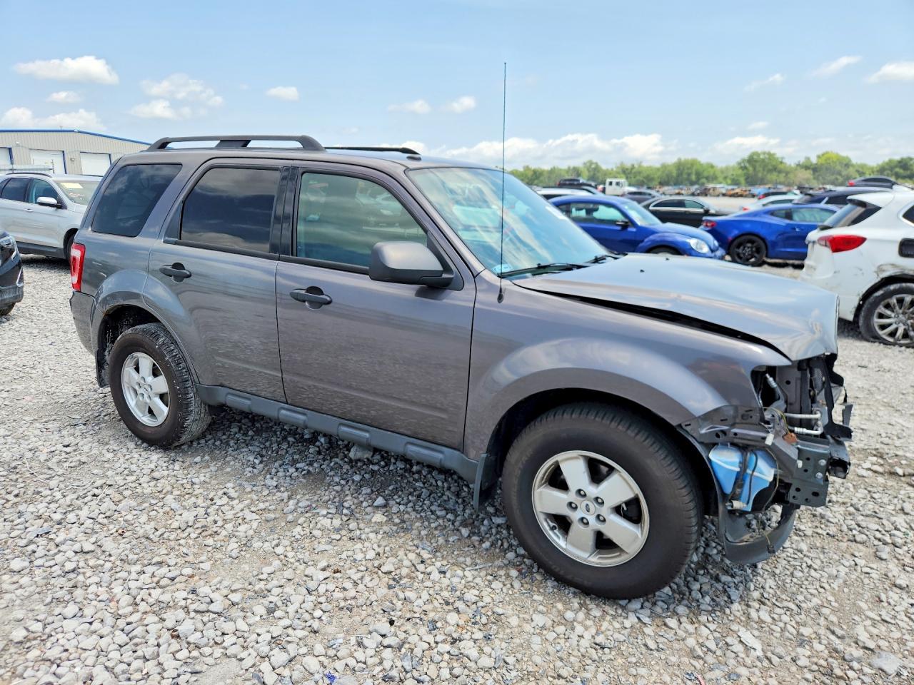 2012 Ford Escape Xlt Gray vin: 1FMCU9D7XCKB88723