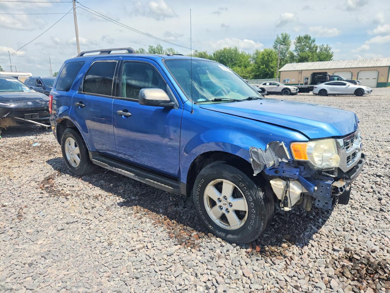 2010 Ford Escape Xlt Blue vin: 1FMCU9DG0AKB63441