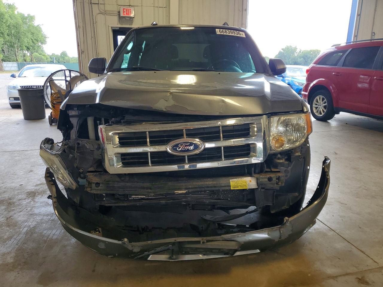2010 Ford Escape Xlt Gray vin: 1FMCU9DG0AKC52250