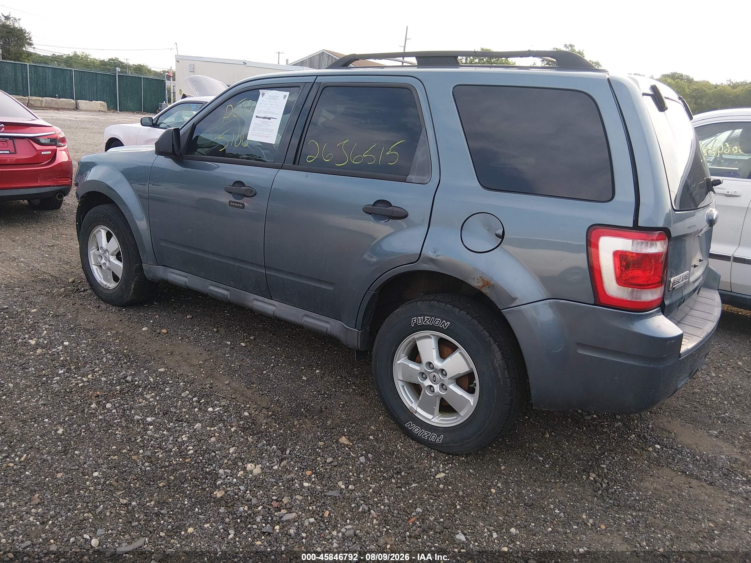2010 Ford Escape Xlt Blue vin: 1FMCU9DG0AKD15783