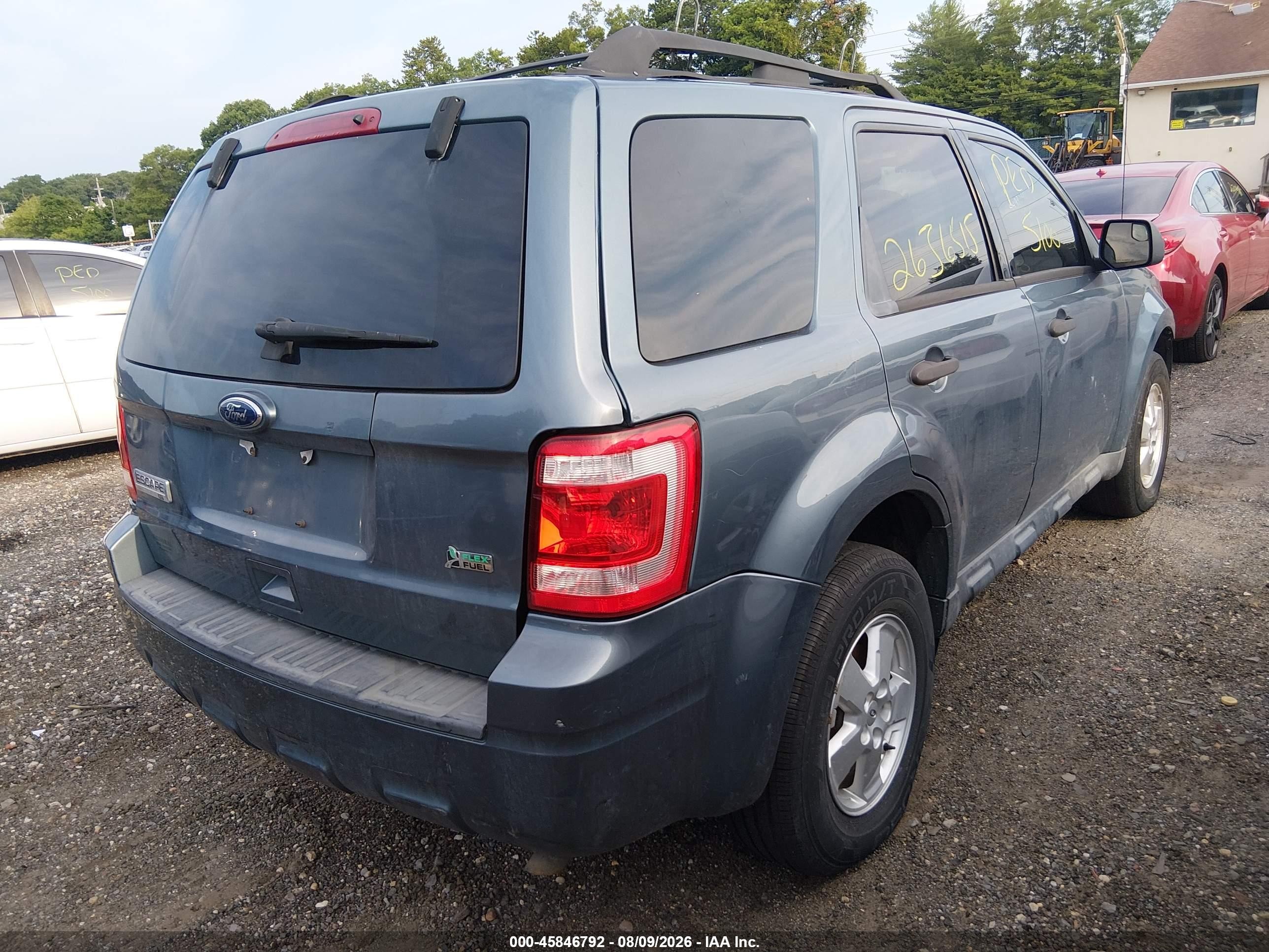 2010 Ford Escape Xlt Blue vin: 1FMCU9DG0AKD15783