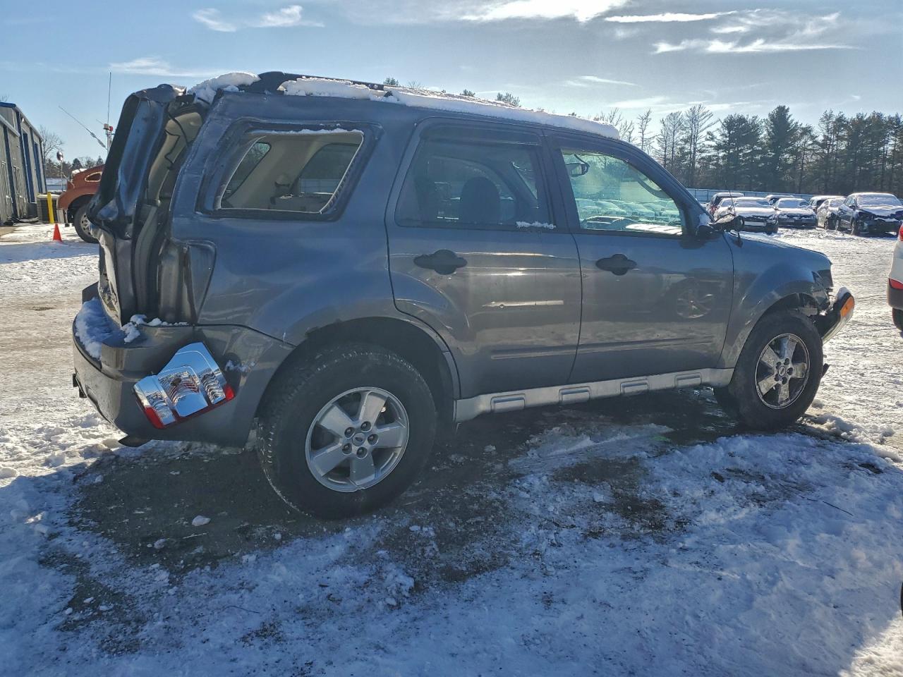 2011 Ford Escape Xlt Серый vin: 1FMCU9DG0BKA19874