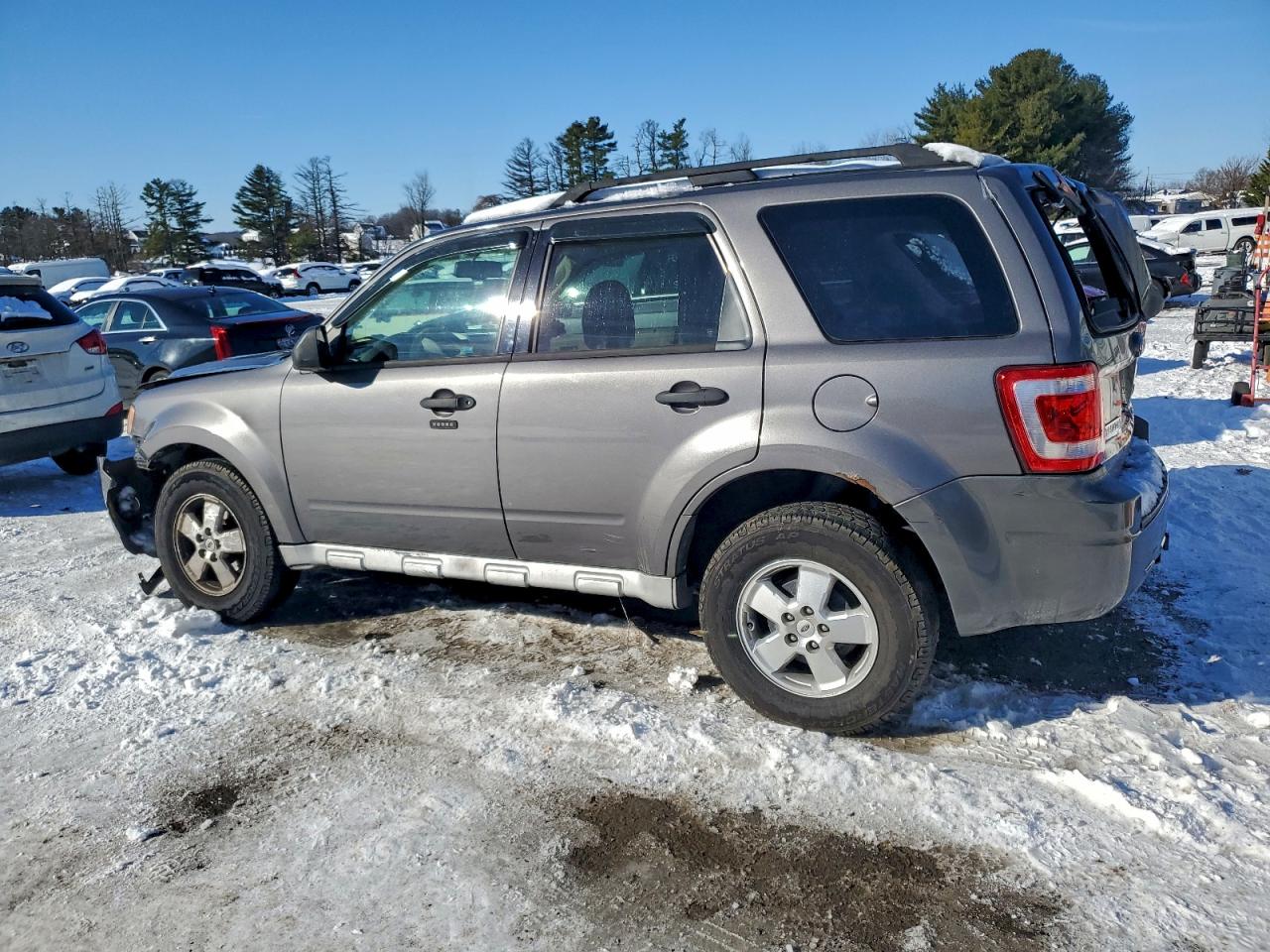 2011 Ford Escape Xlt Серый vin: 1FMCU9DG0BKA19874