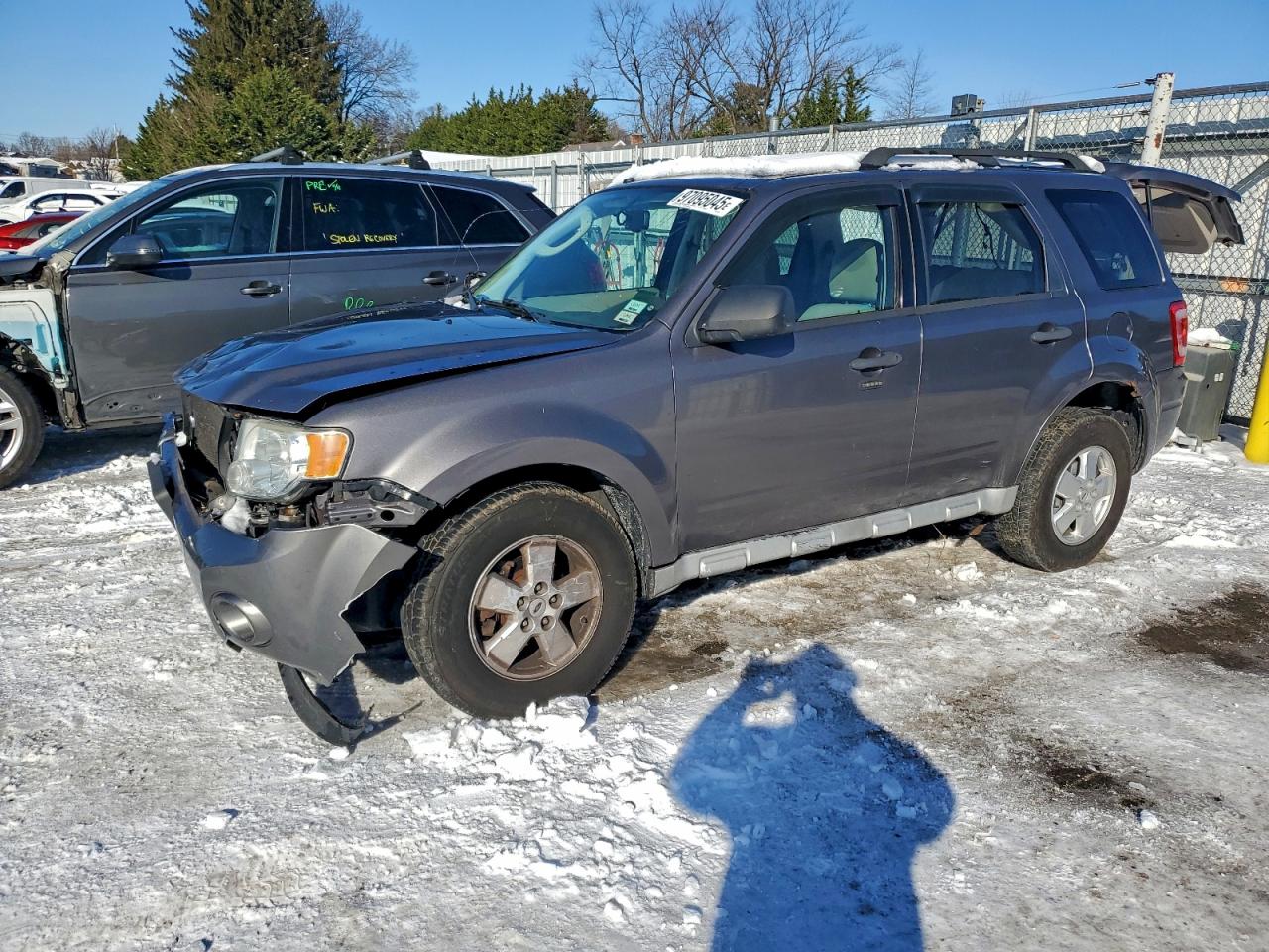 2011 Ford Escape Xlt Серый vin: 1FMCU9DG0BKA19874