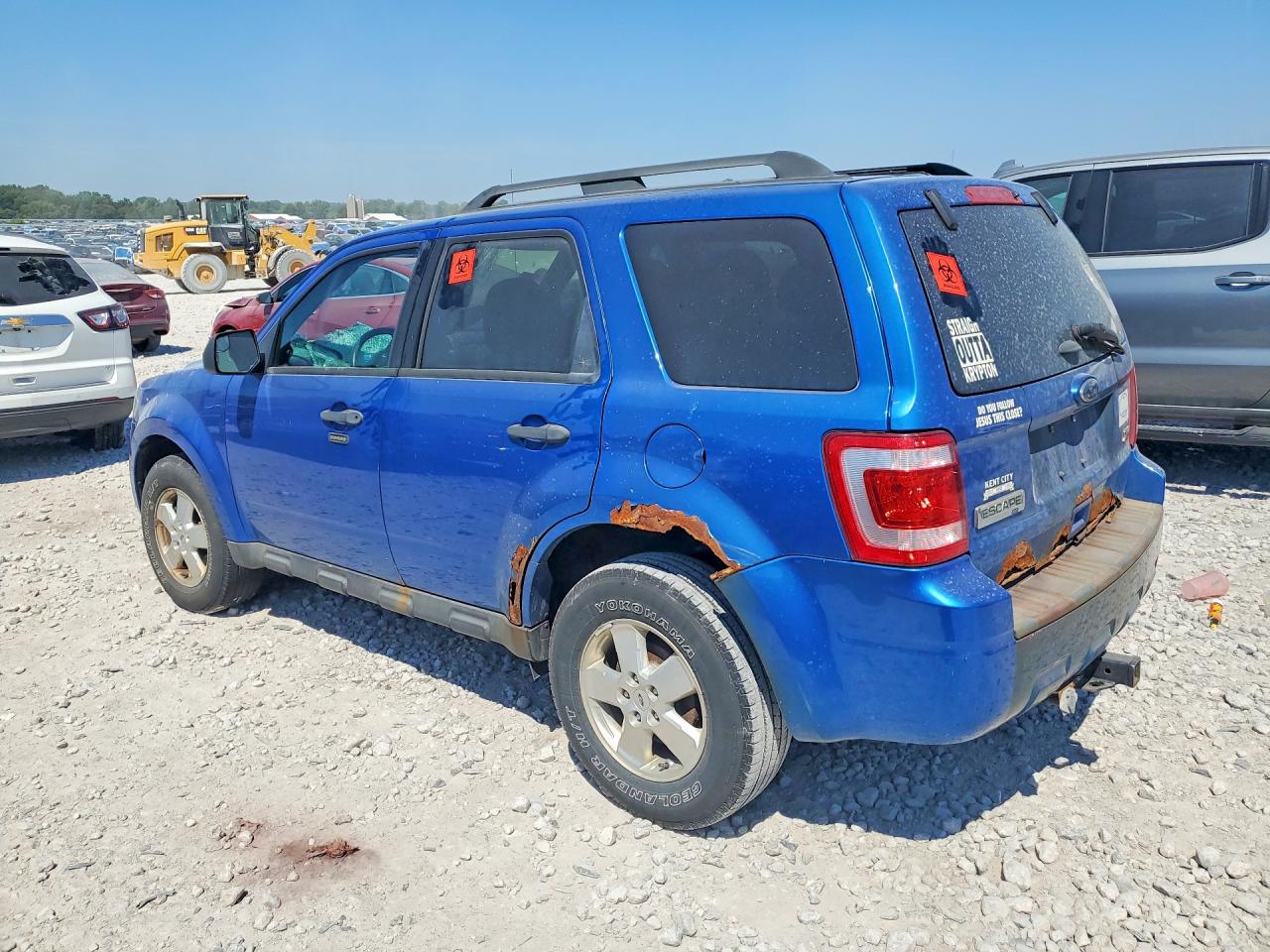 2011 Ford Escape Xlt Синий vin: 1FMCU9DG0BKB12796