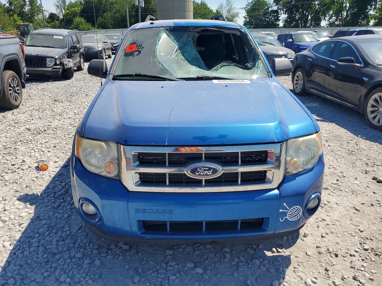 2011 Ford Escape Xlt Синий vin: 1FMCU9DG0BKB12796
