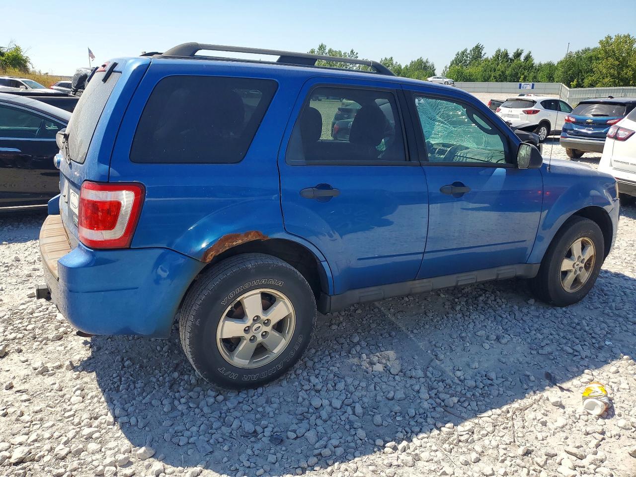 2011 Ford Escape Xlt Синий vin: 1FMCU9DG0BKB12796