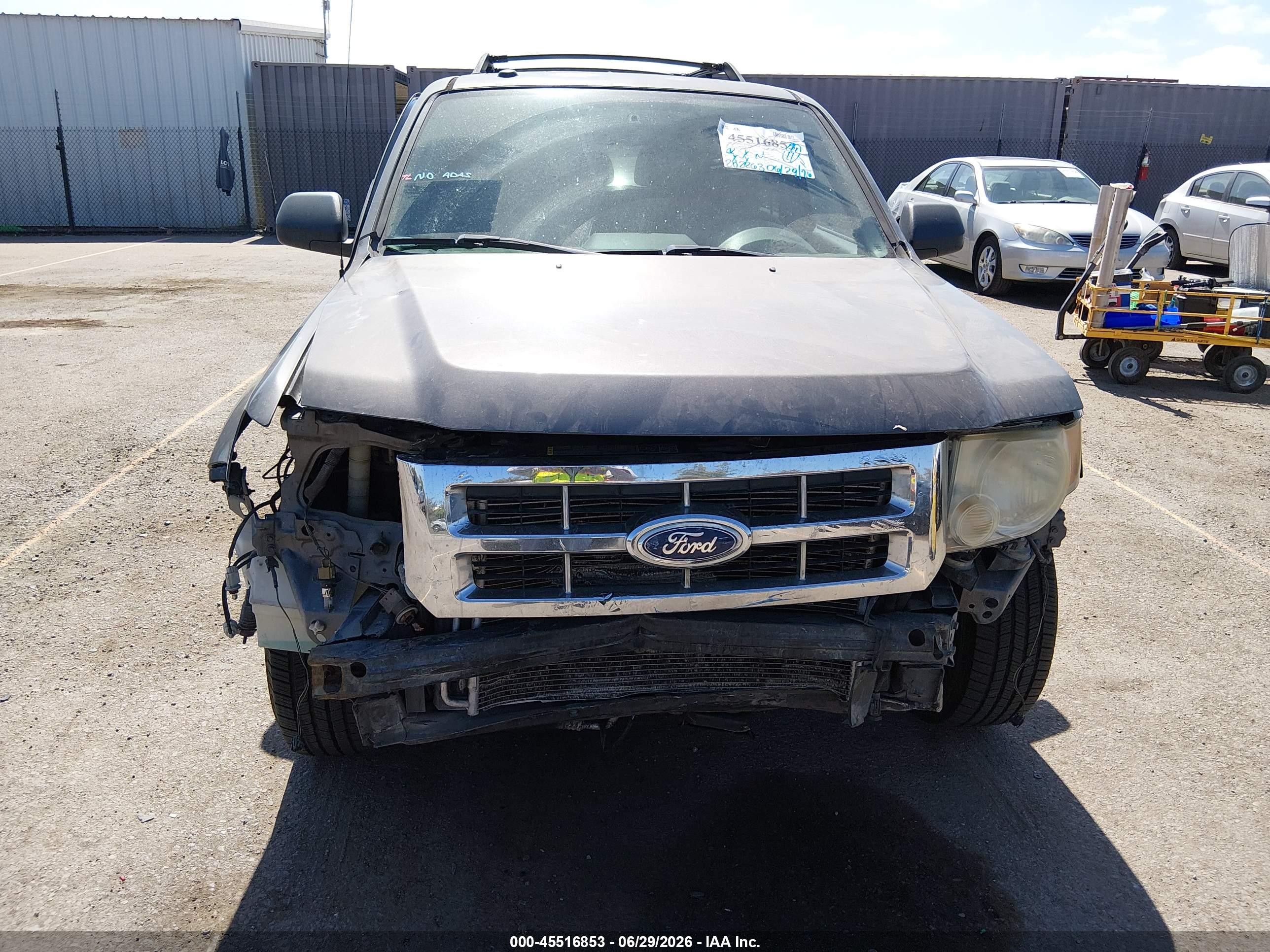 2011 Ford Escape Xlt Gray vin: 1FMCU9DG0BKB18789