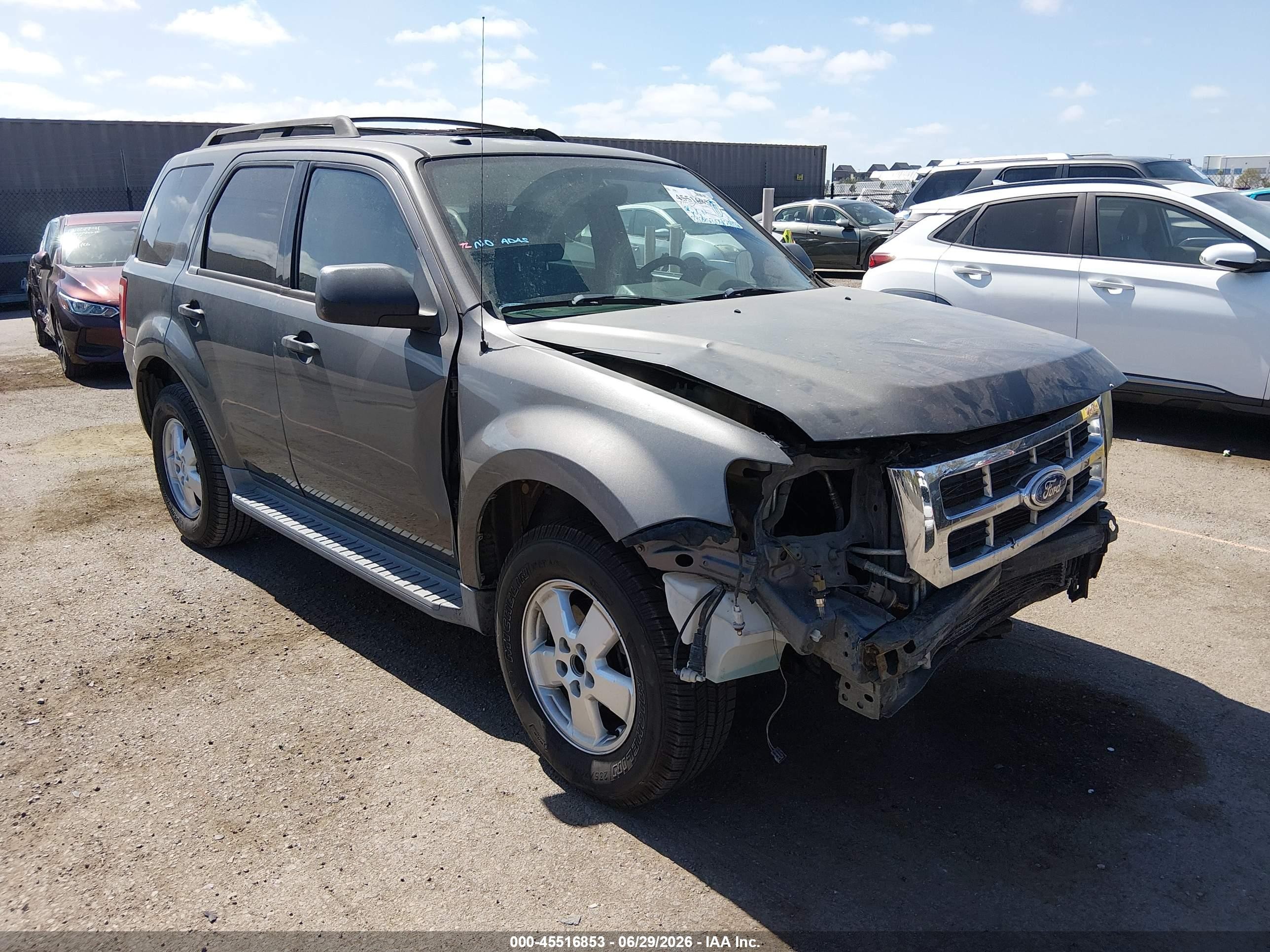 2011 Ford Escape Xlt Gray vin: 1FMCU9DG0BKB18789