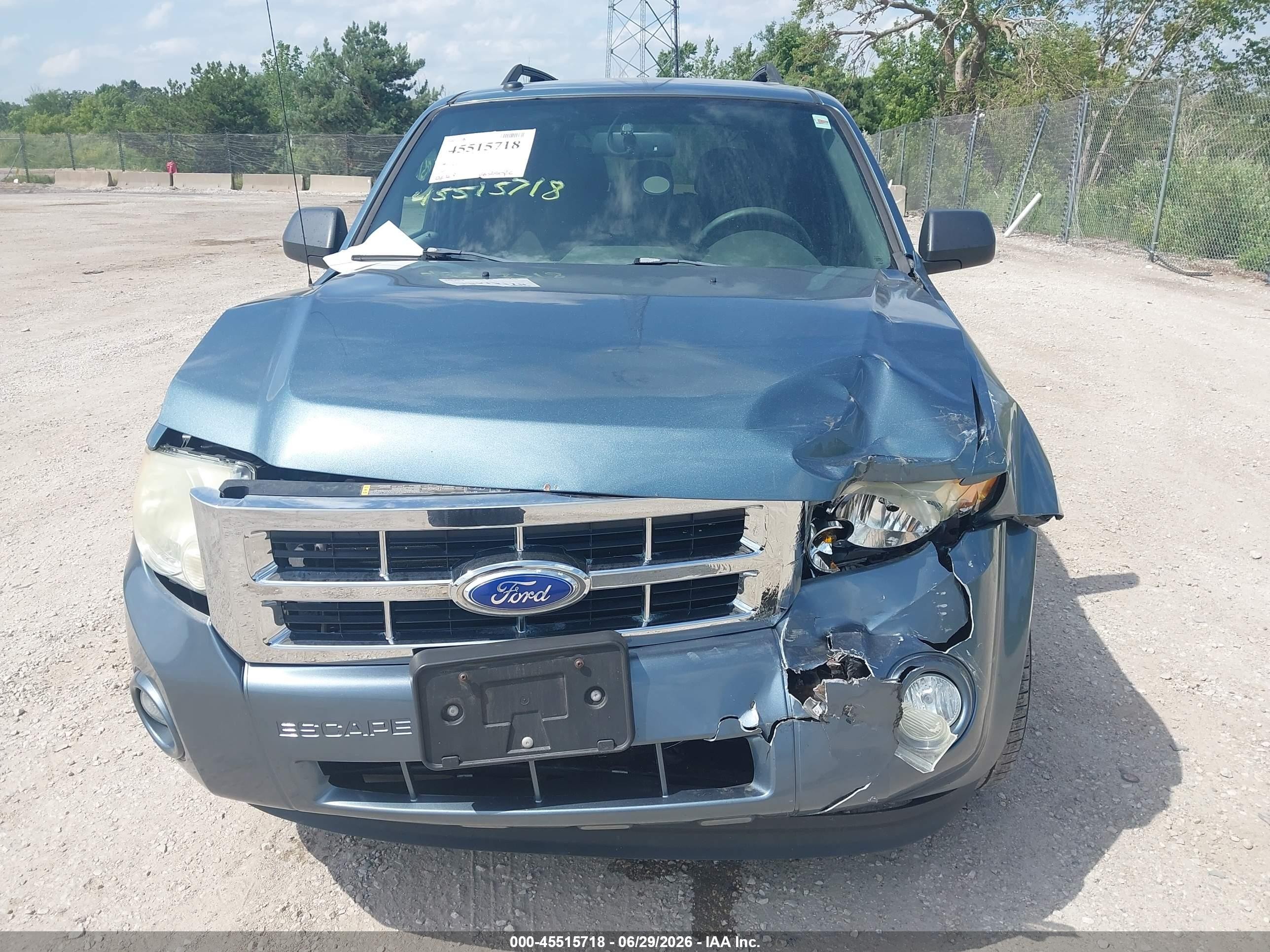 2011 Ford Escape Xlt Blue vin: 1FMCU9DG0BKB92441