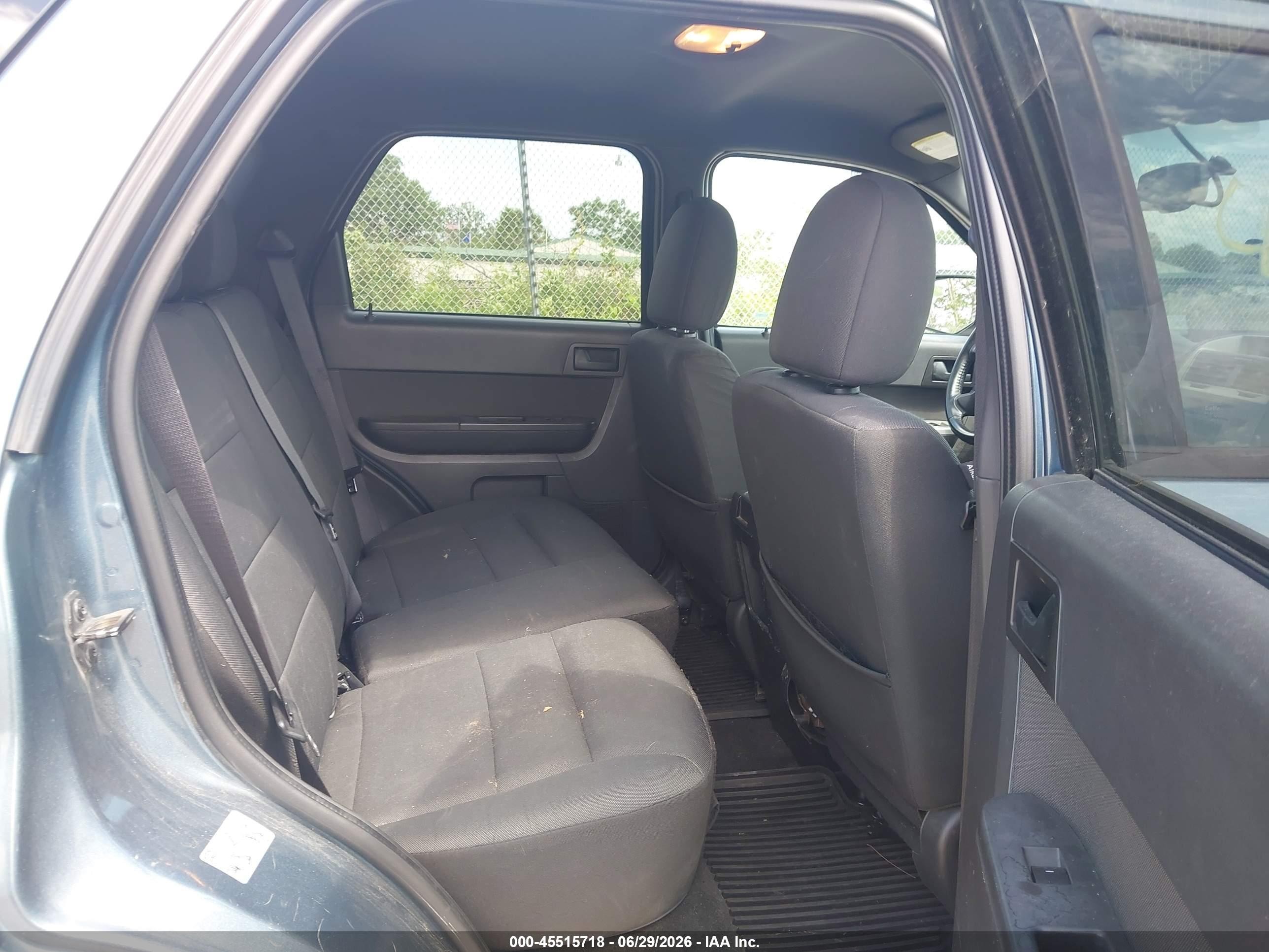 2011 Ford Escape Xlt Blue vin: 1FMCU9DG0BKB92441