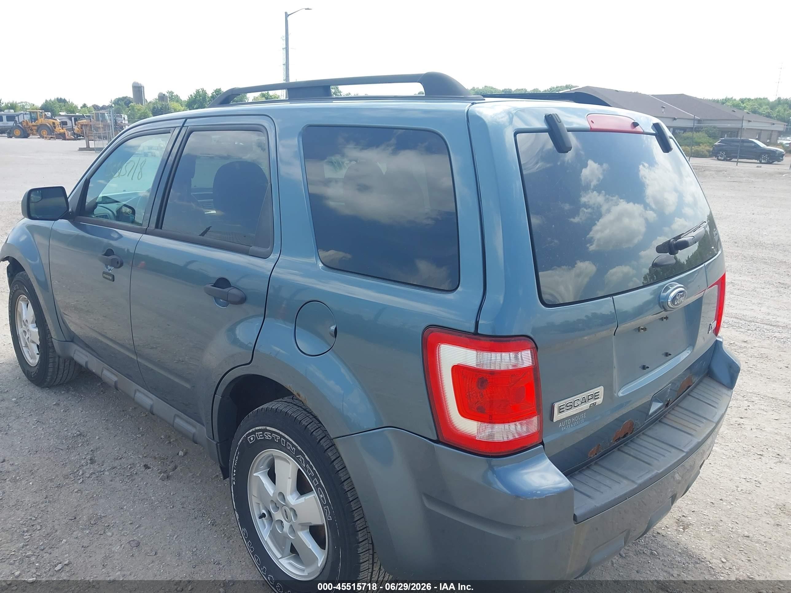 2011 Ford Escape Xlt Blue vin: 1FMCU9DG0BKB92441