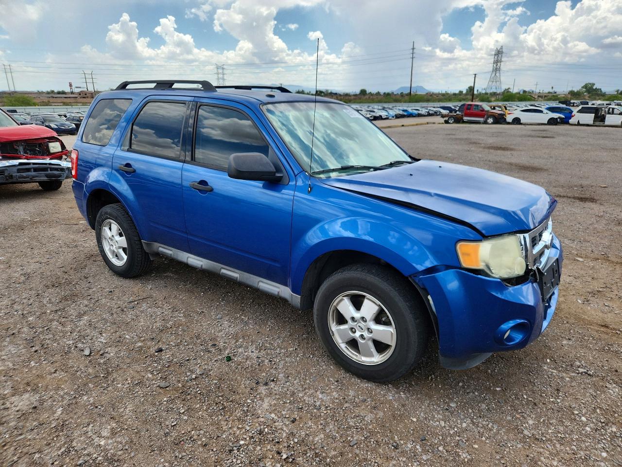 2011 Ford Escape Xlt Blue vin: 1FMCU9DG0BKC39323