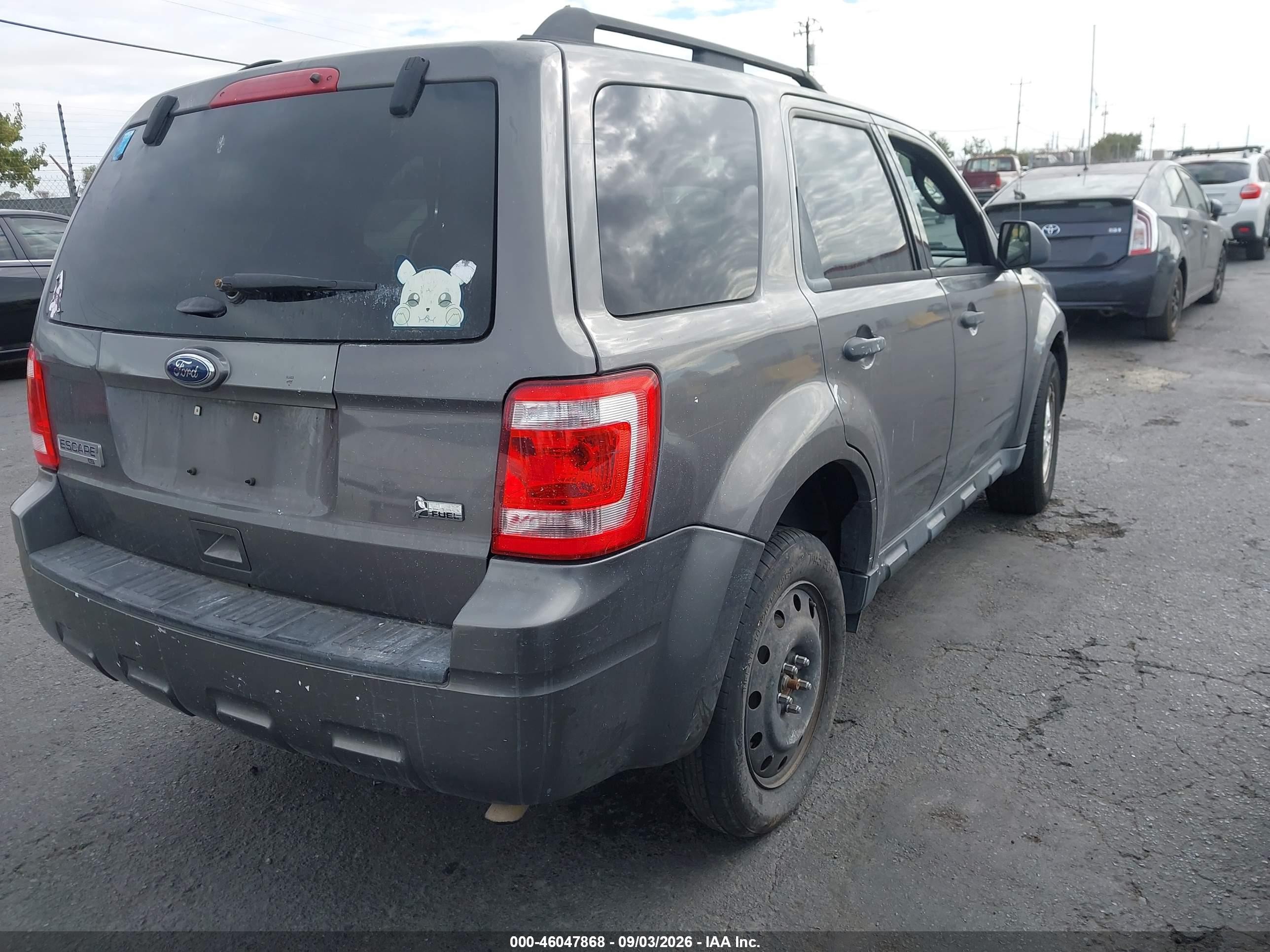 2011 Ford Escape Xlt Gray vin: 1FMCU9DG0BKC65176