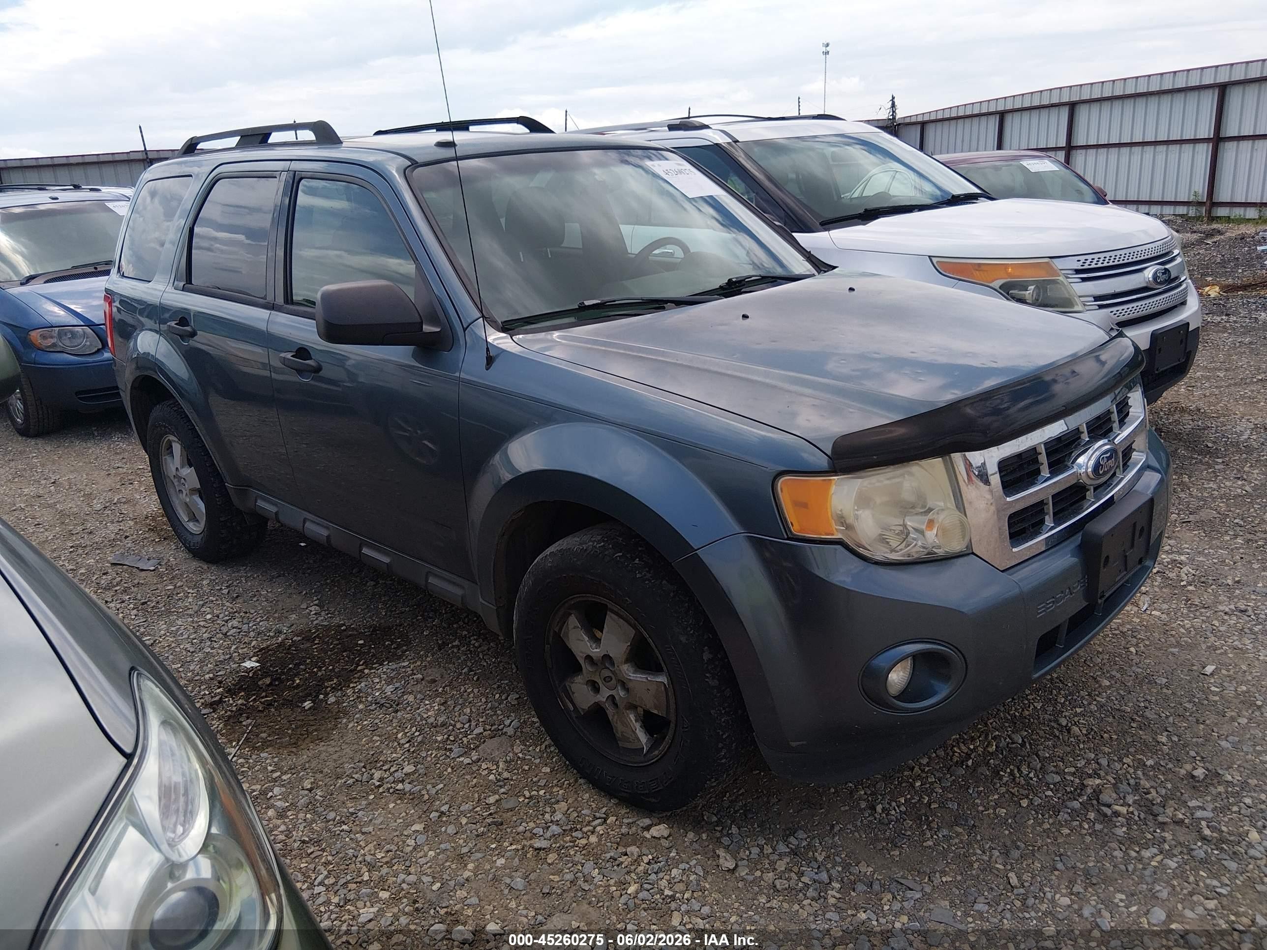 2012 Ford Escape Xlt Blue vin: 1FMCU9DG0CKA08133