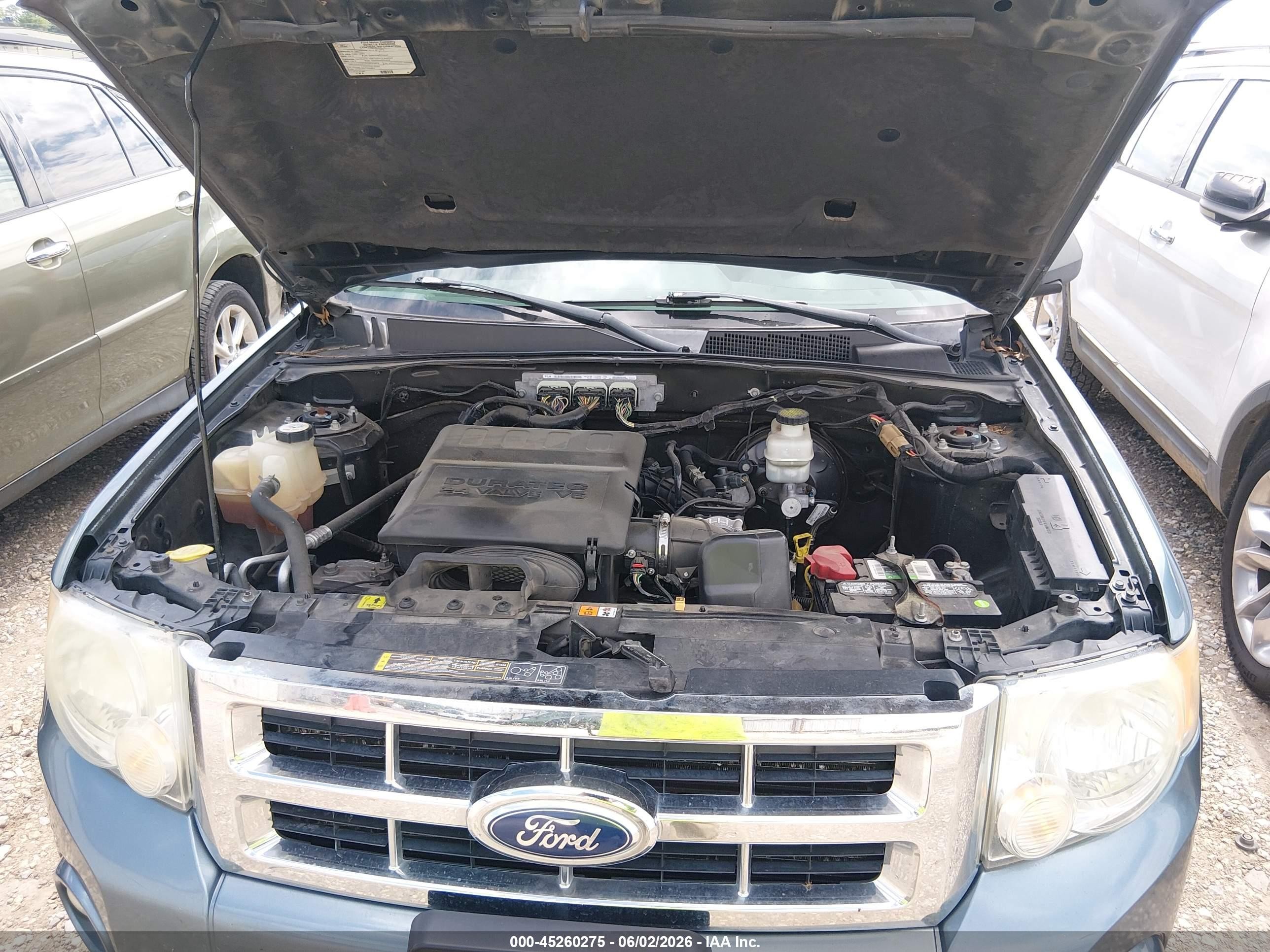 2012 Ford Escape Xlt Blue vin: 1FMCU9DG0CKA08133