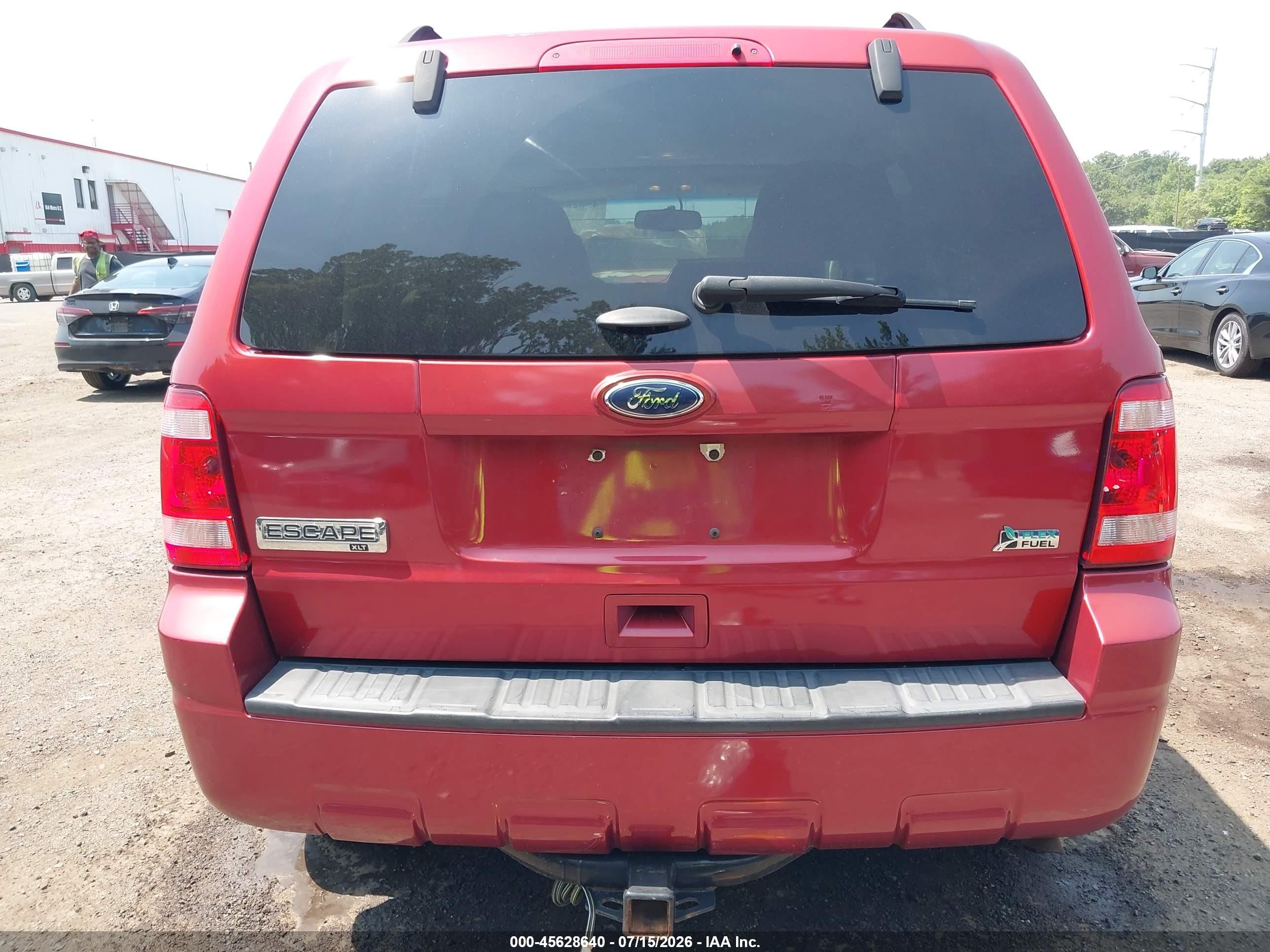 2012 Ford Escape Xlt Red vin: 1FMCU9DG0CKA33193