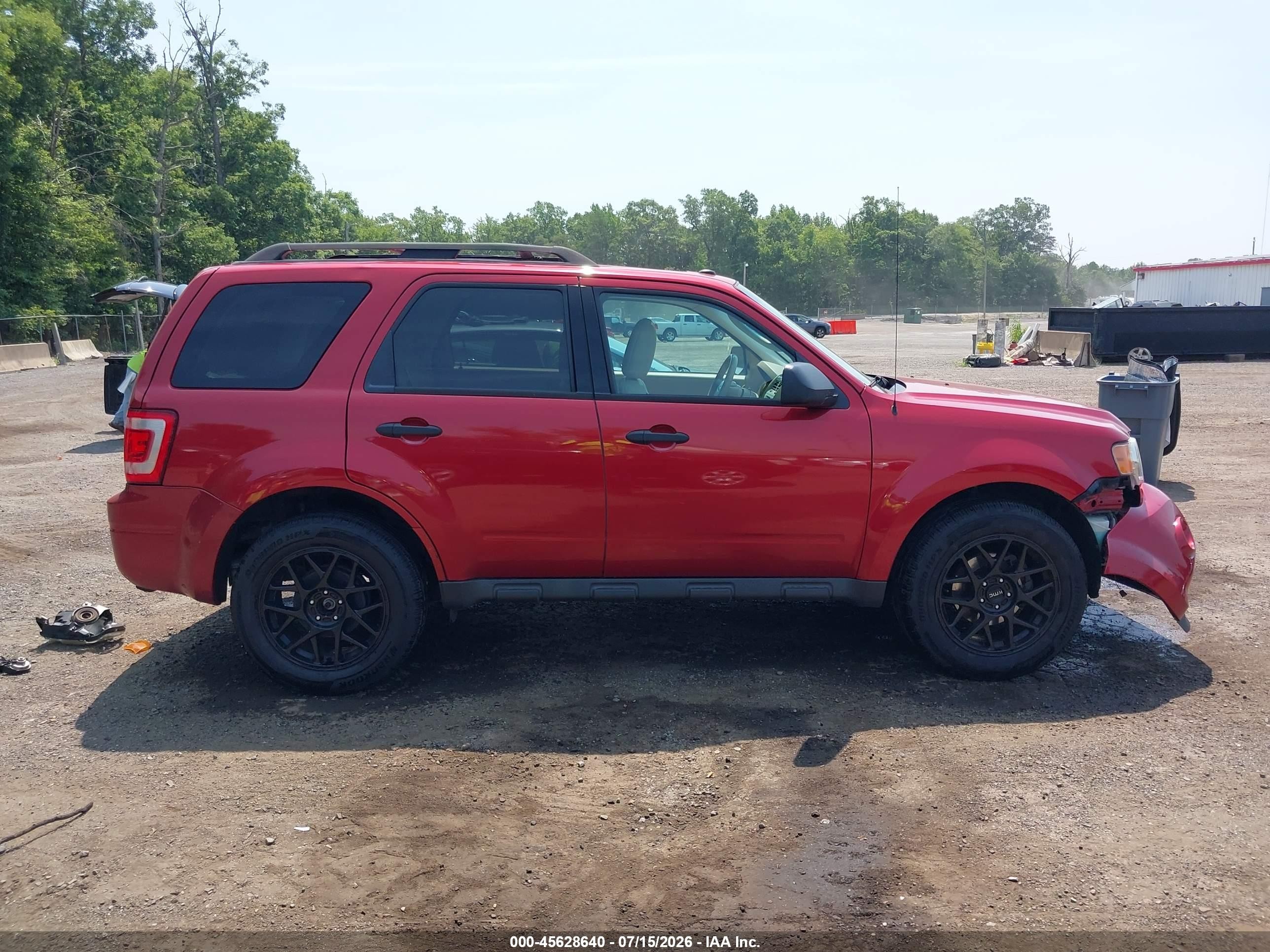 2012 Ford Escape Xlt Red vin: 1FMCU9DG0CKA33193