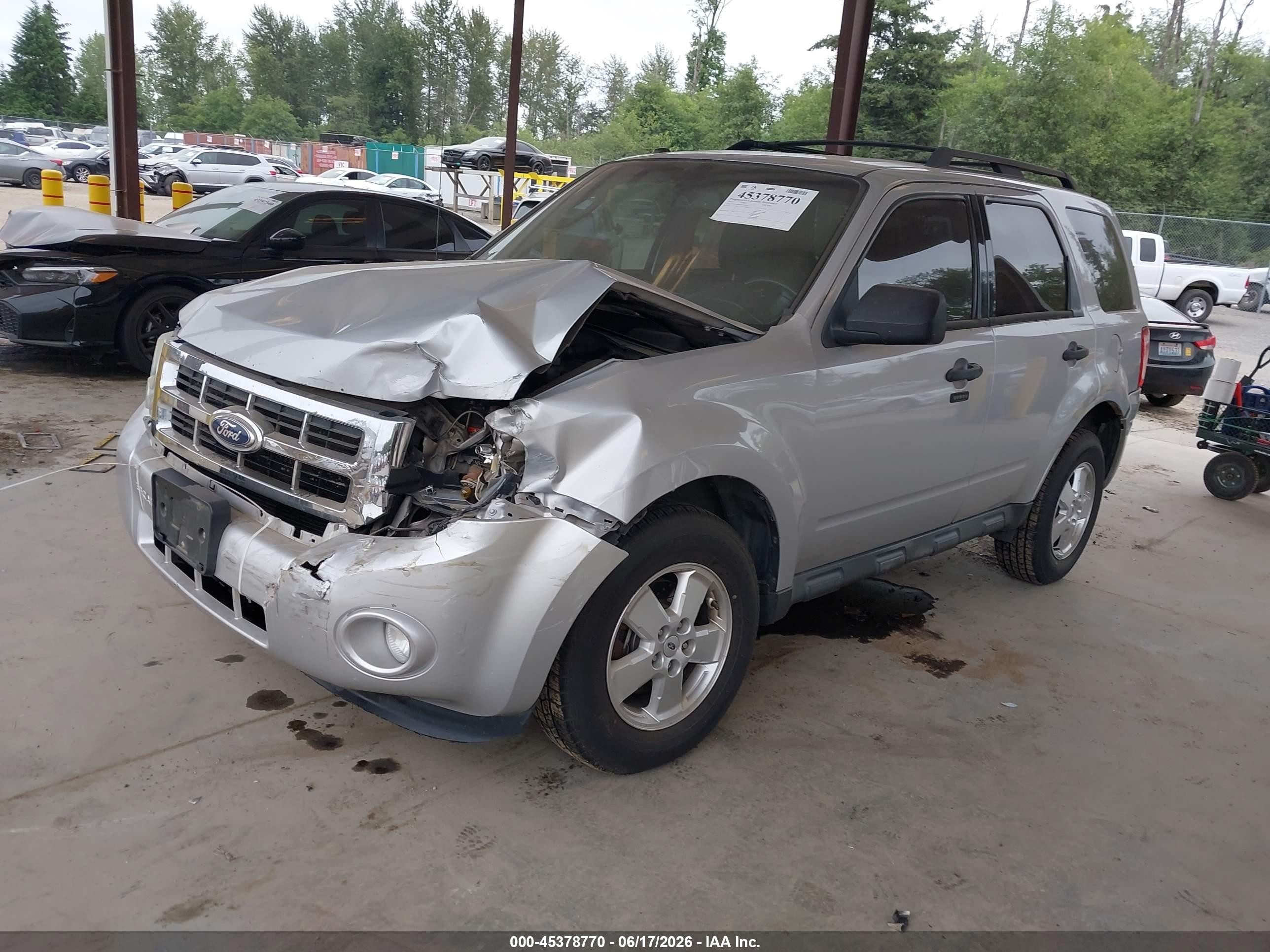 2012 Ford Escape Xlt Silver vin: 1FMCU9DG0CKA66291