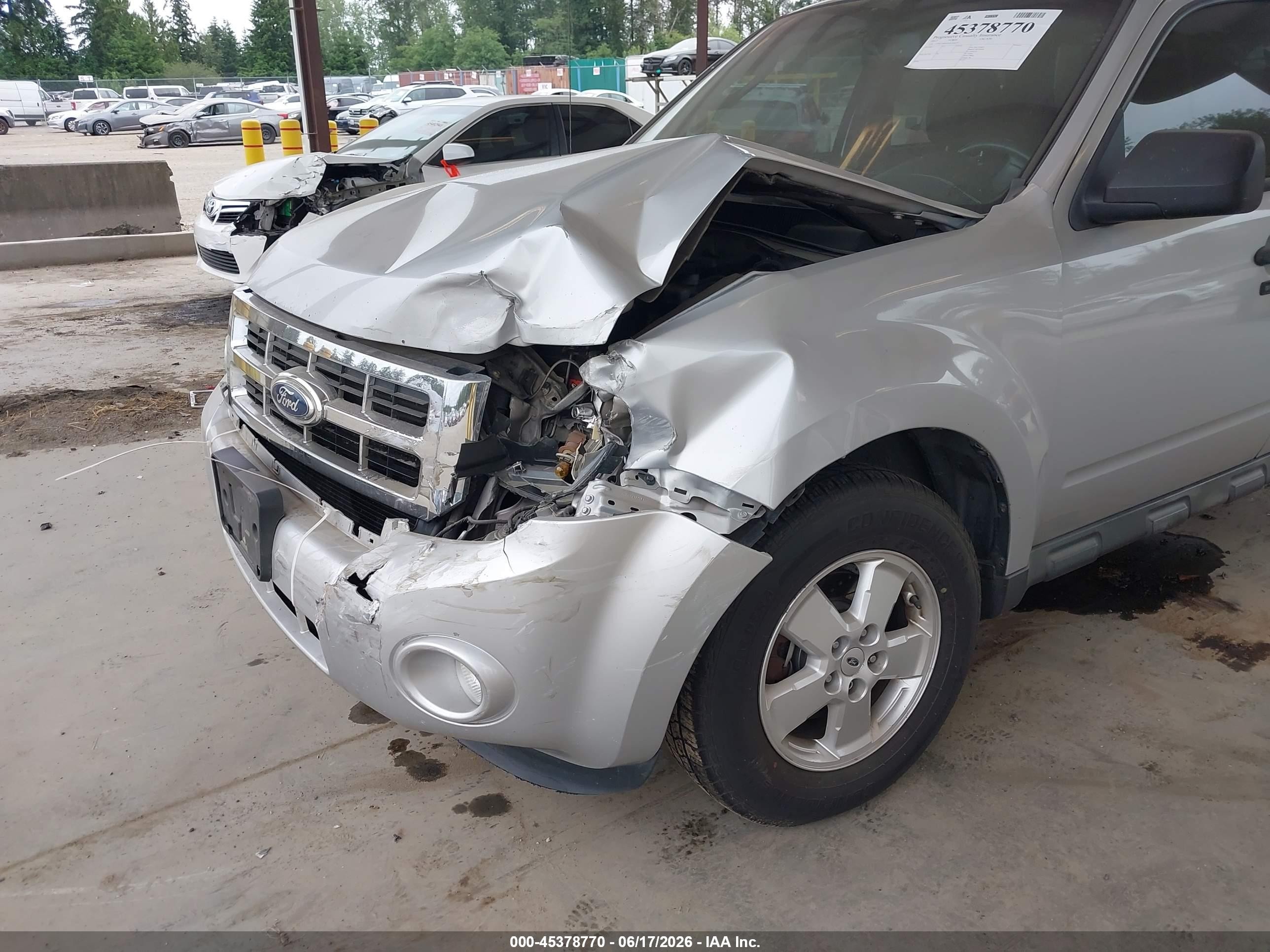 2012 Ford Escape Xlt Silver vin: 1FMCU9DG0CKA66291