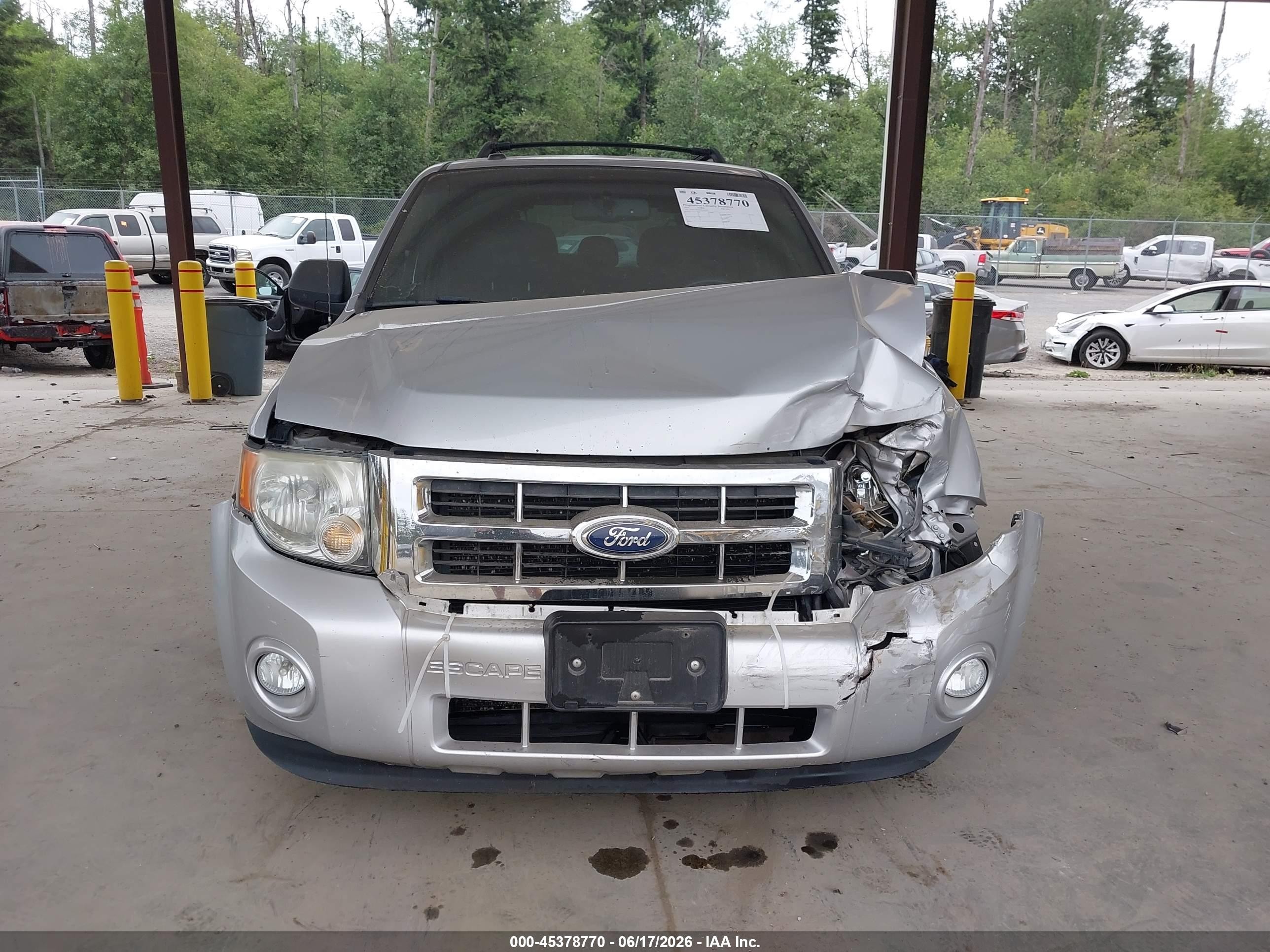 2012 Ford Escape Xlt Silver vin: 1FMCU9DG0CKA66291