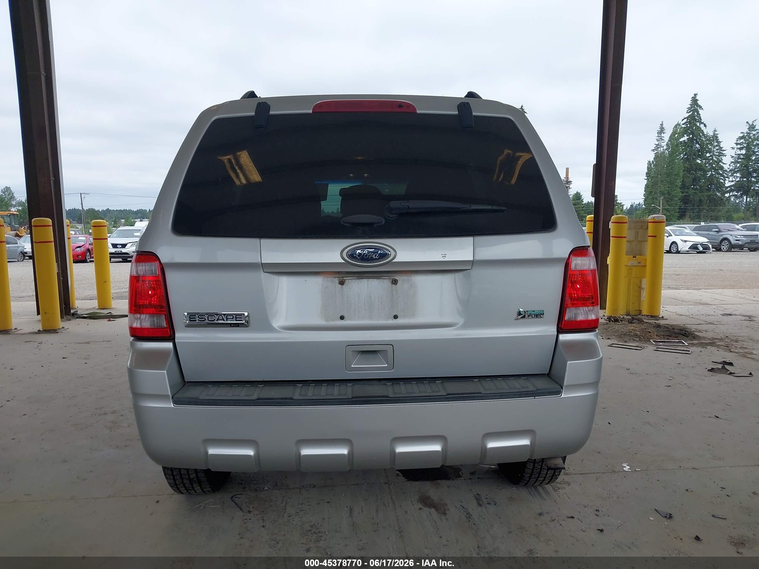 2012 Ford Escape Xlt Silver vin: 1FMCU9DG0CKA66291