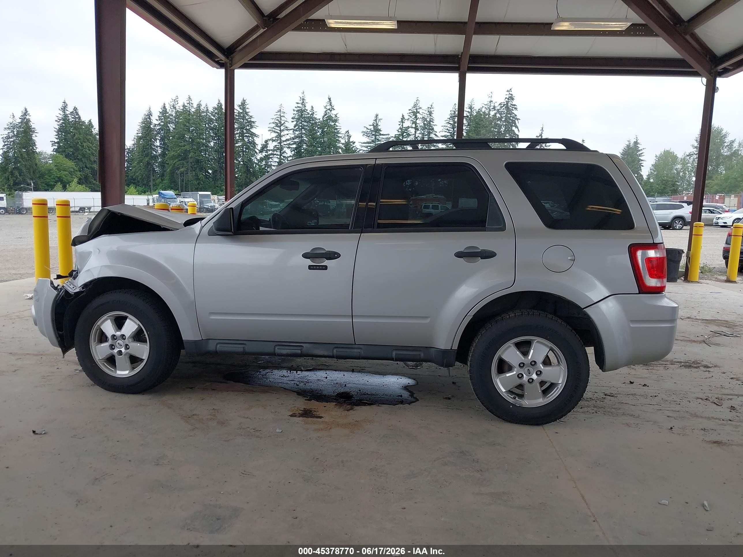 2012 Ford Escape Xlt Silver vin: 1FMCU9DG0CKA66291