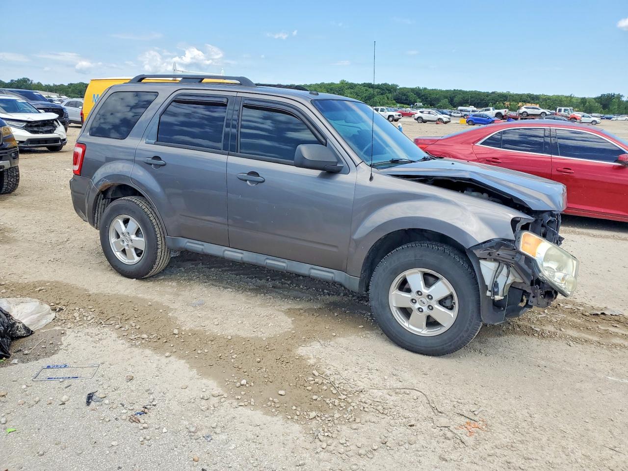 2012 Ford Escape Xlt Gray vin: 1FMCU9DG0CKA83768
