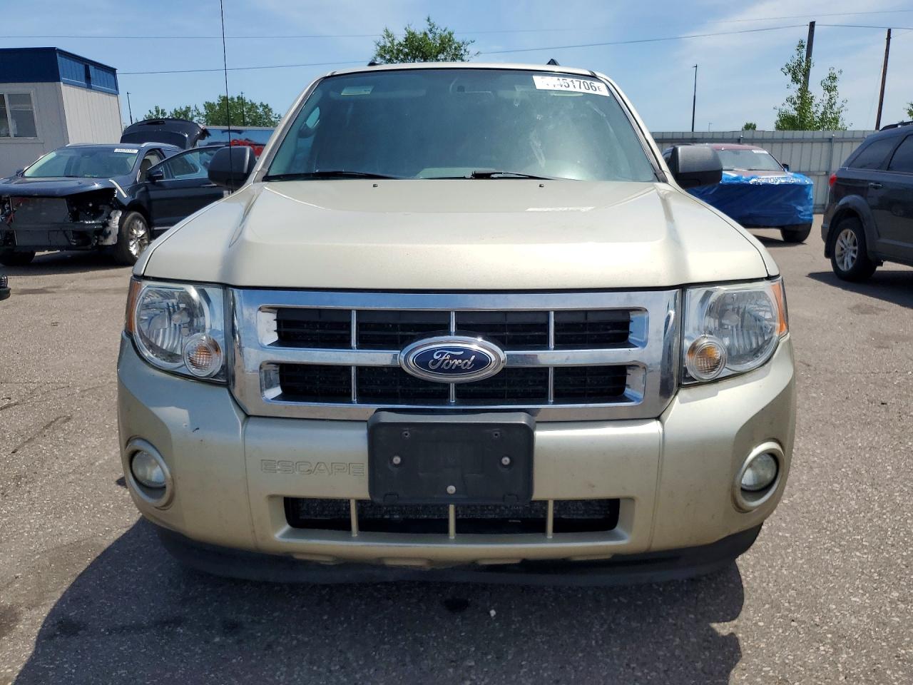 2012 Ford Escape Xlt Желто-коричневый vin: 1FMCU9DG0CKB54743