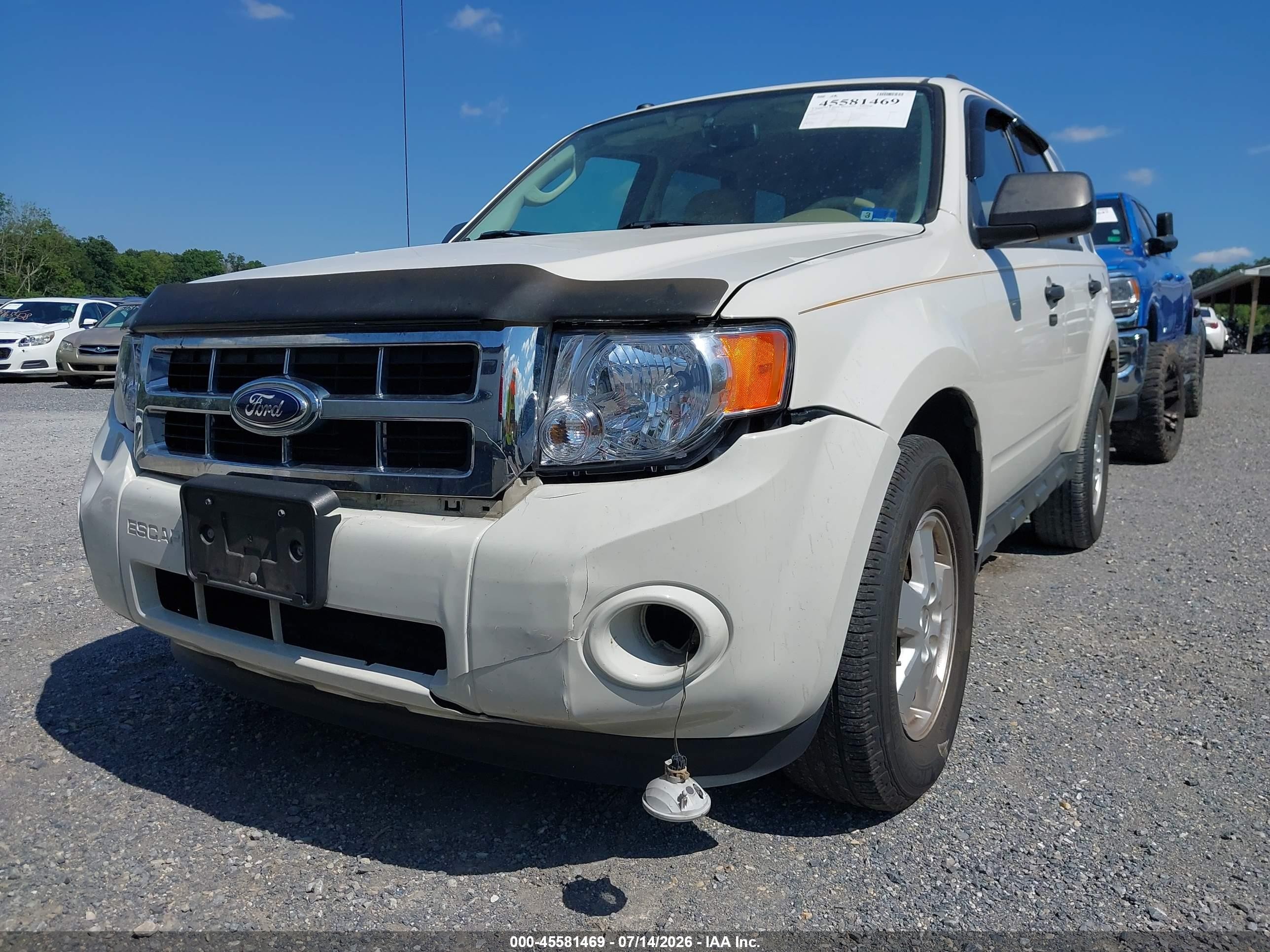 2012 Ford Escape Xlt Белый vin: 1FMCU9DG0CKC52543