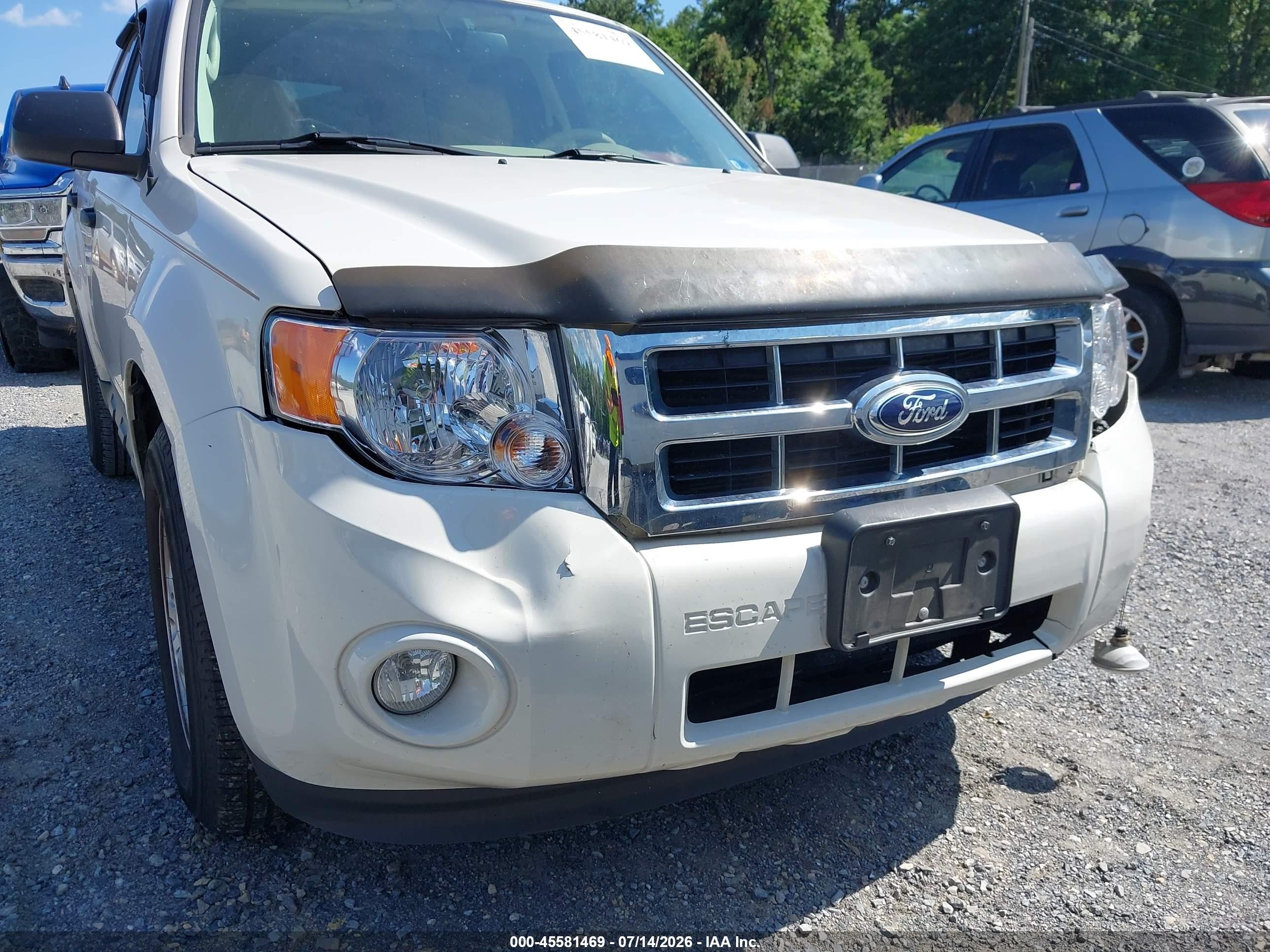 2012 Ford Escape Xlt Белый vin: 1FMCU9DG0CKC52543