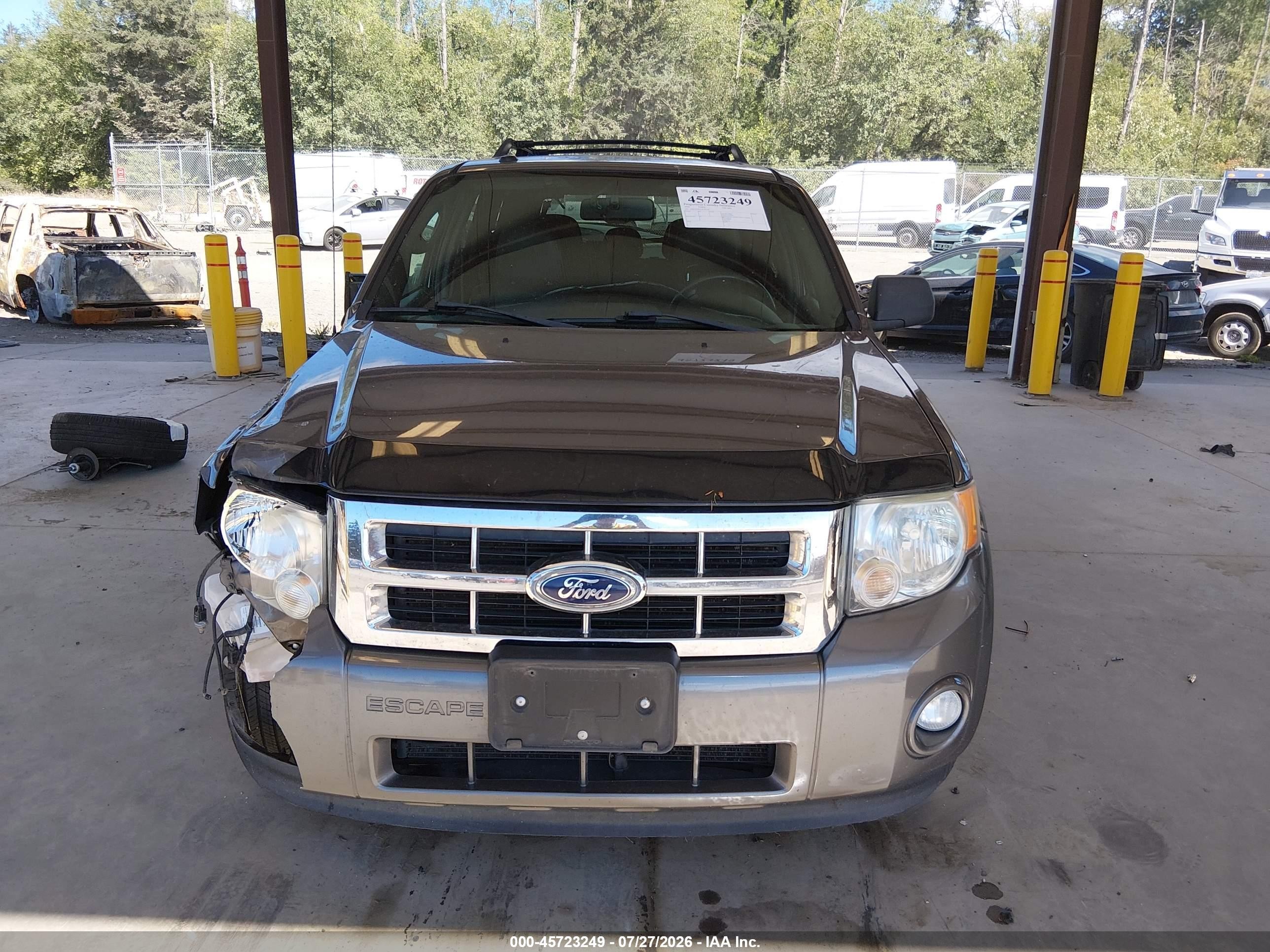 2010 Ford Escape Xlt Gray vin: 1FMCU9DG1AKA91259