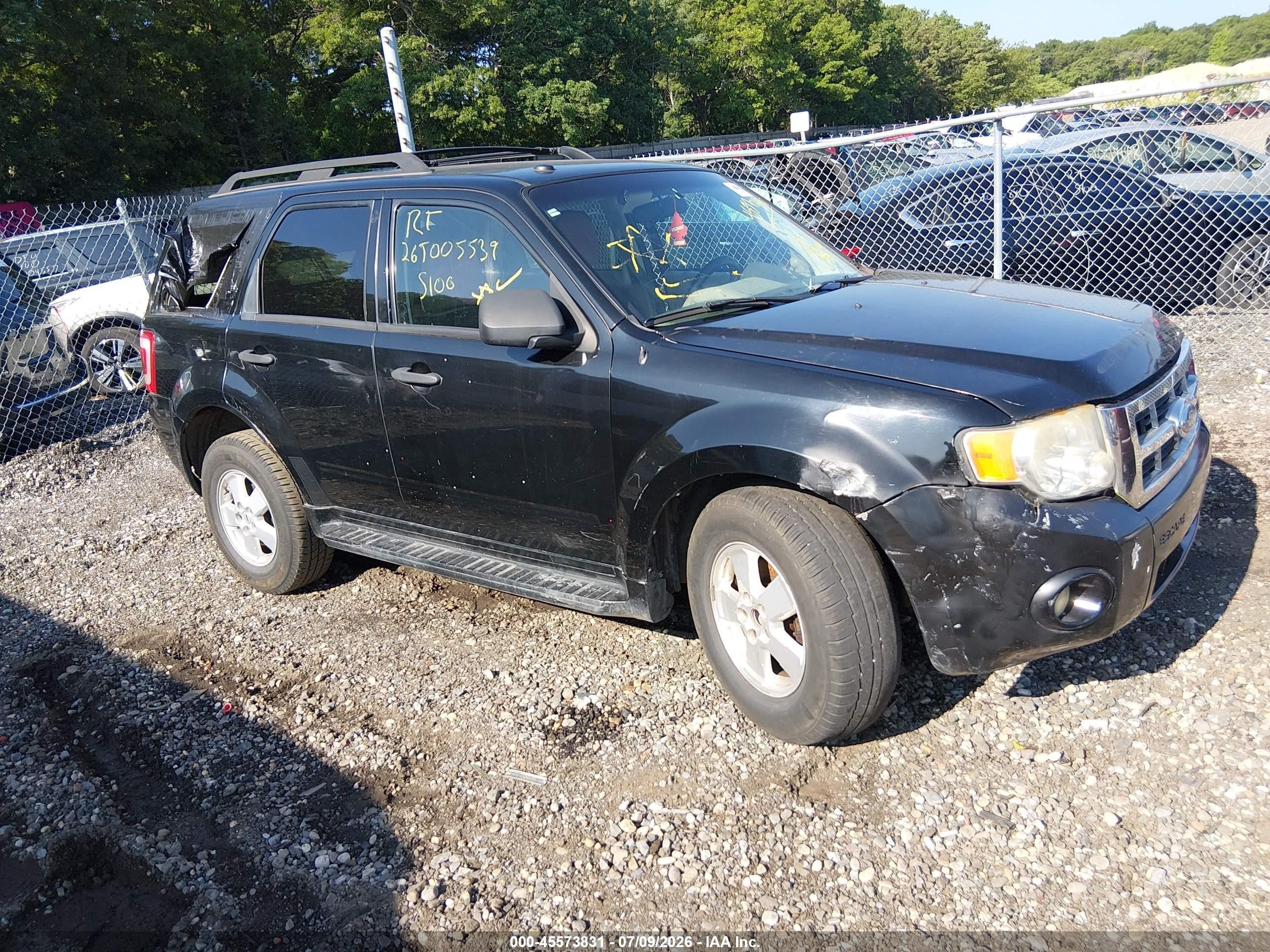 2010 Ford Escape Xlt Black vin: 1FMCU9DG1AKC84432