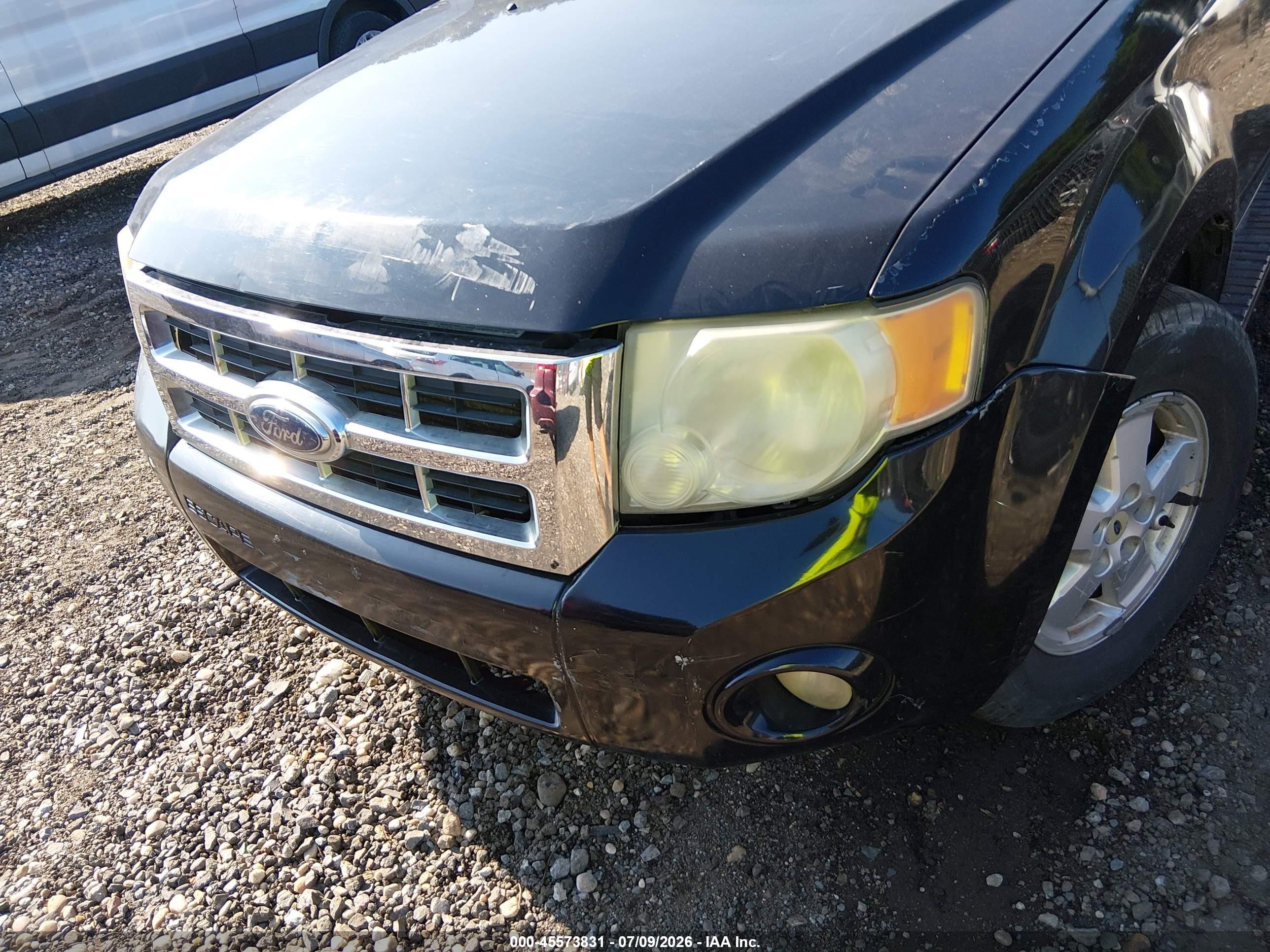 2010 Ford Escape Xlt Black vin: 1FMCU9DG1AKC84432