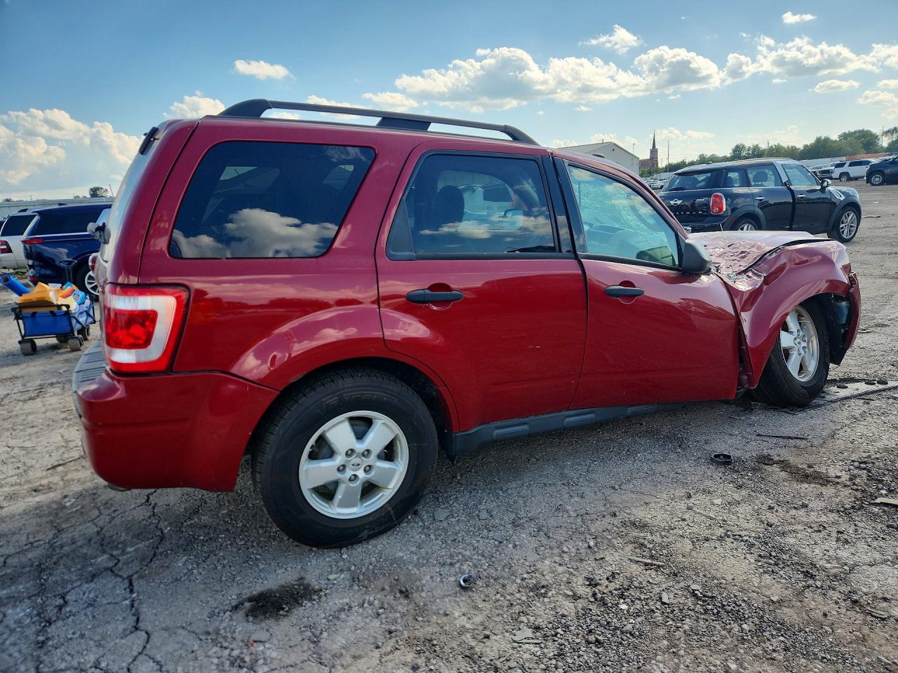 2010 Ford Escape Xlt Red vin: 1FMCU9DG1AKC97536