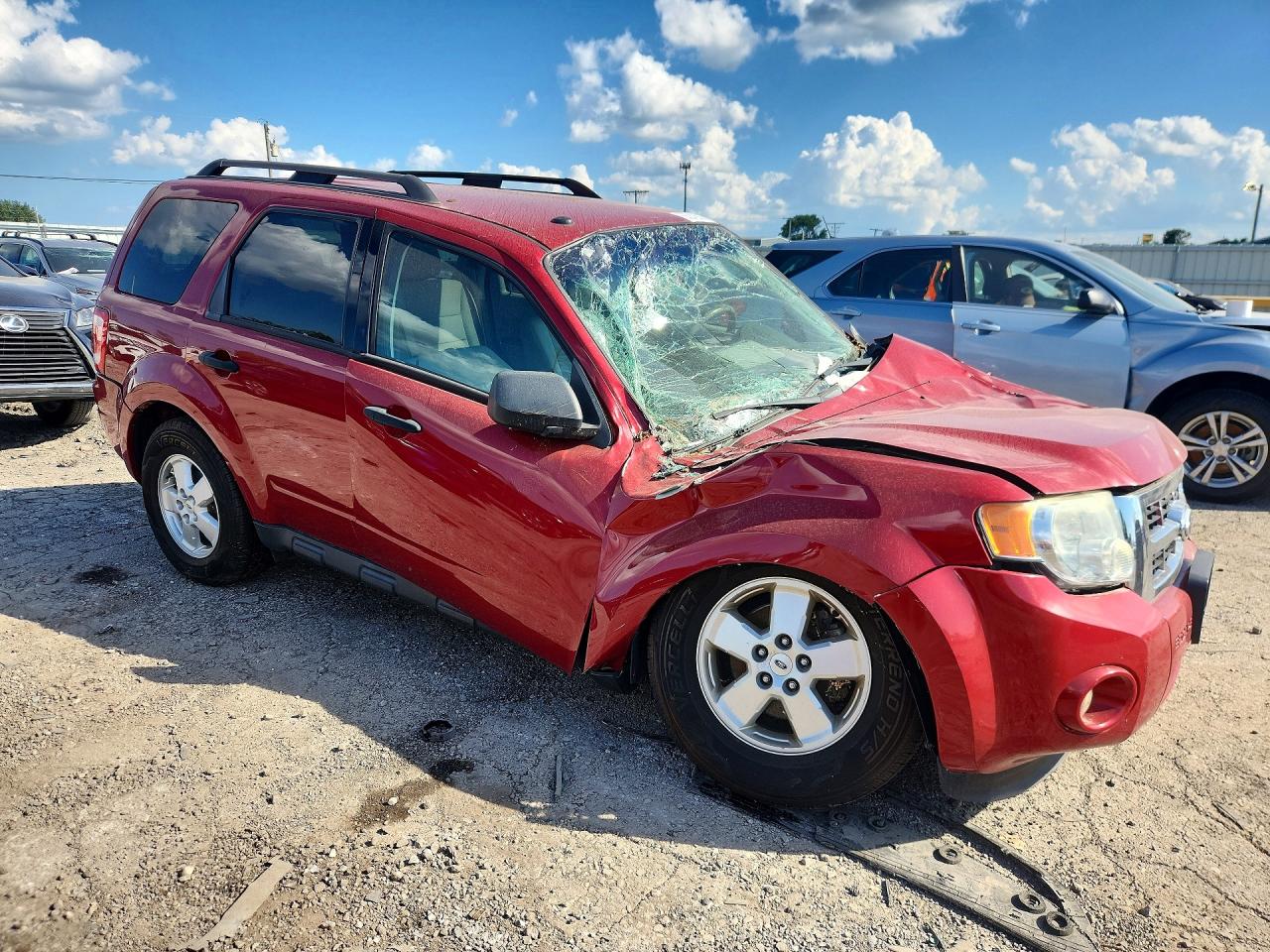 2010 Ford Escape Xlt Red vin: 1FMCU9DG1AKC97536