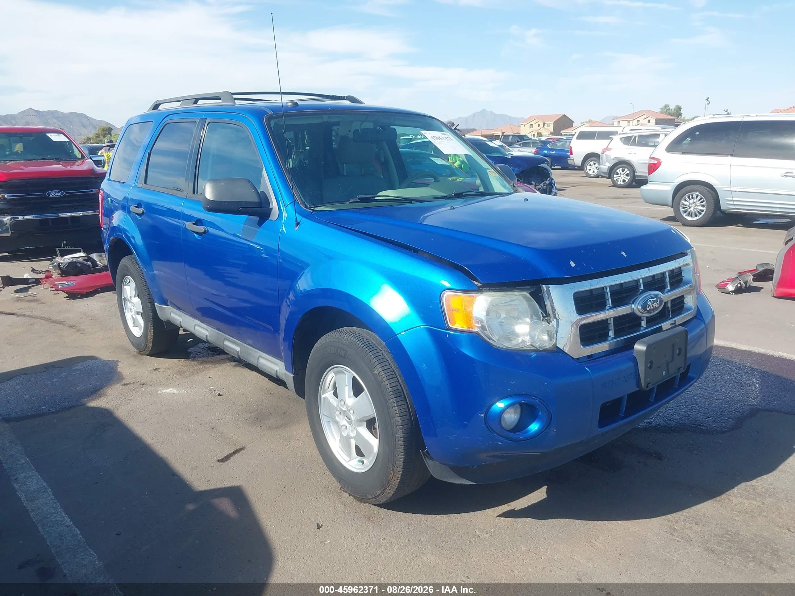 2011 Ford Escape Xlt Blue vin: 1FMCU9DG1BKA50776