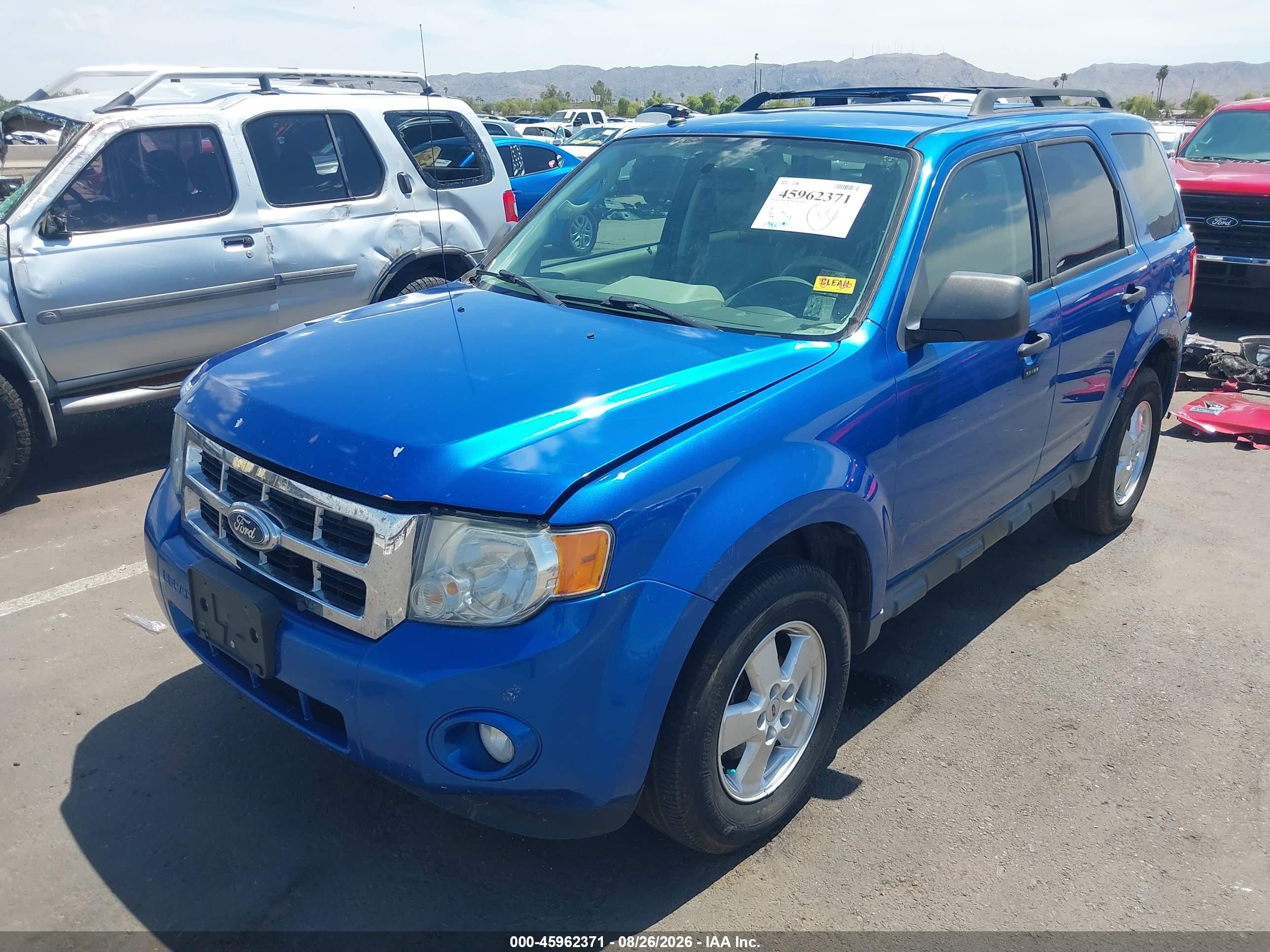 2011 Ford Escape Xlt Blue vin: 1FMCU9DG1BKA50776