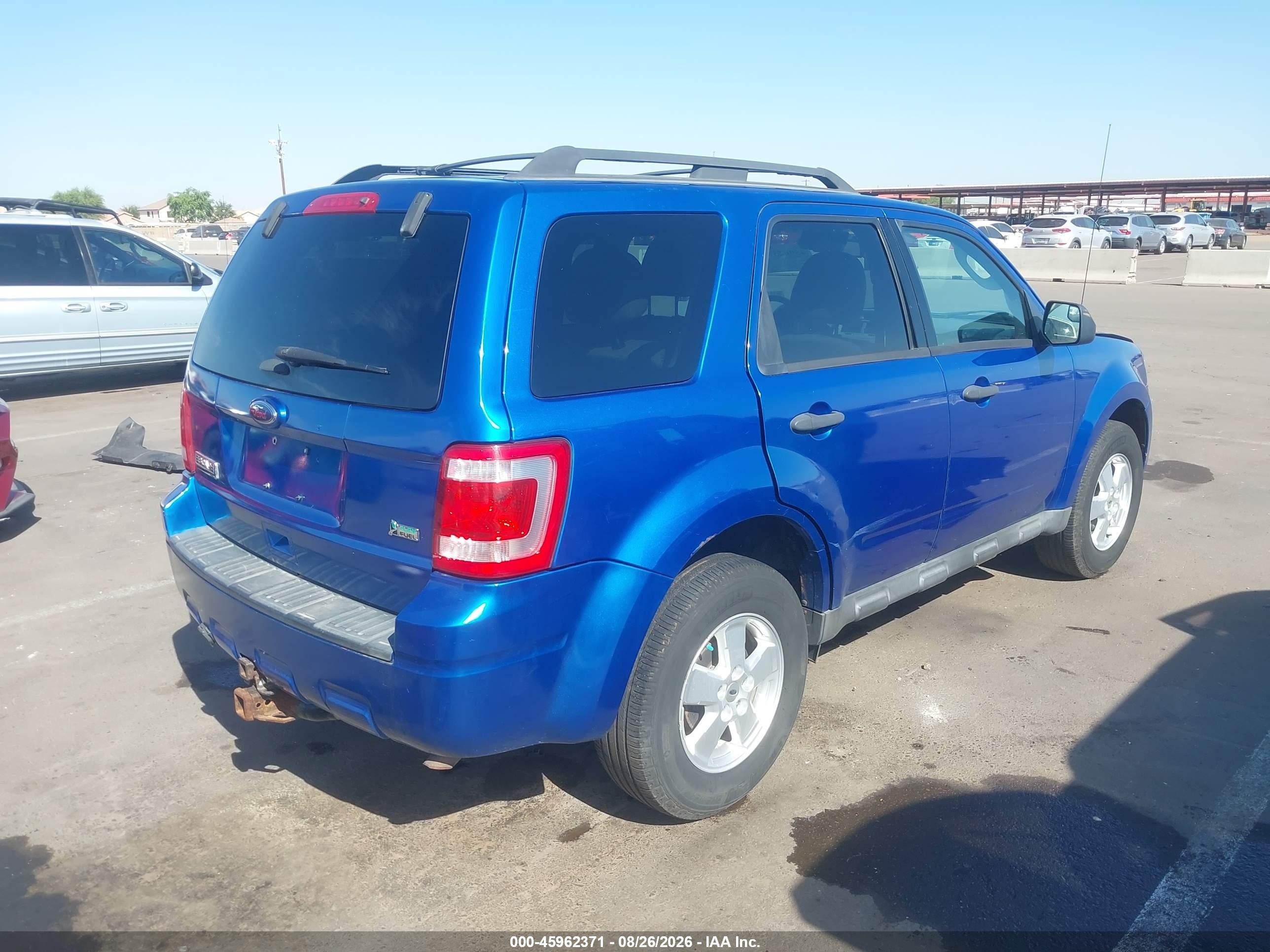 2011 Ford Escape Xlt Blue vin: 1FMCU9DG1BKA50776