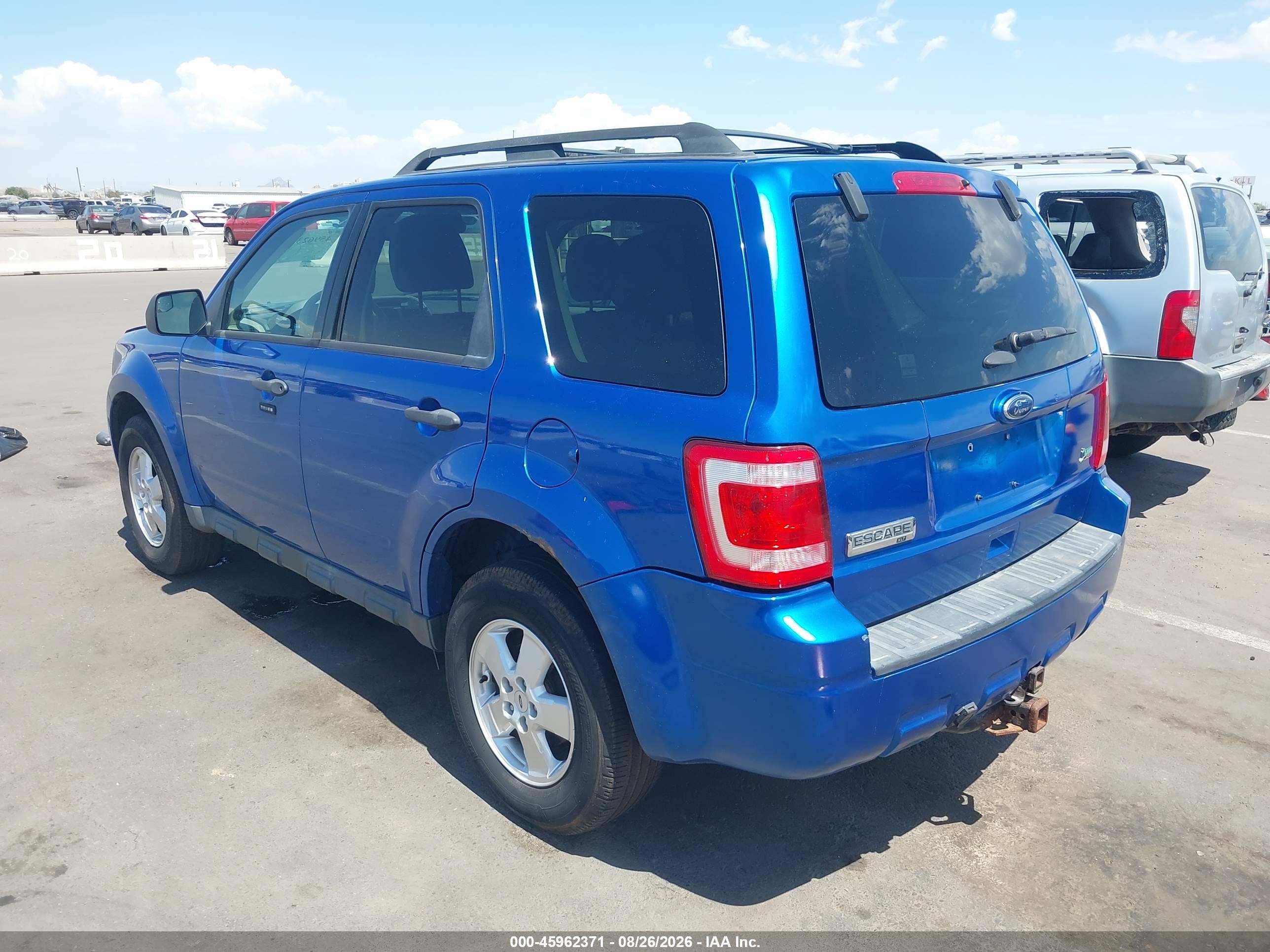 2011 Ford Escape Xlt Blue vin: 1FMCU9DG1BKA50776