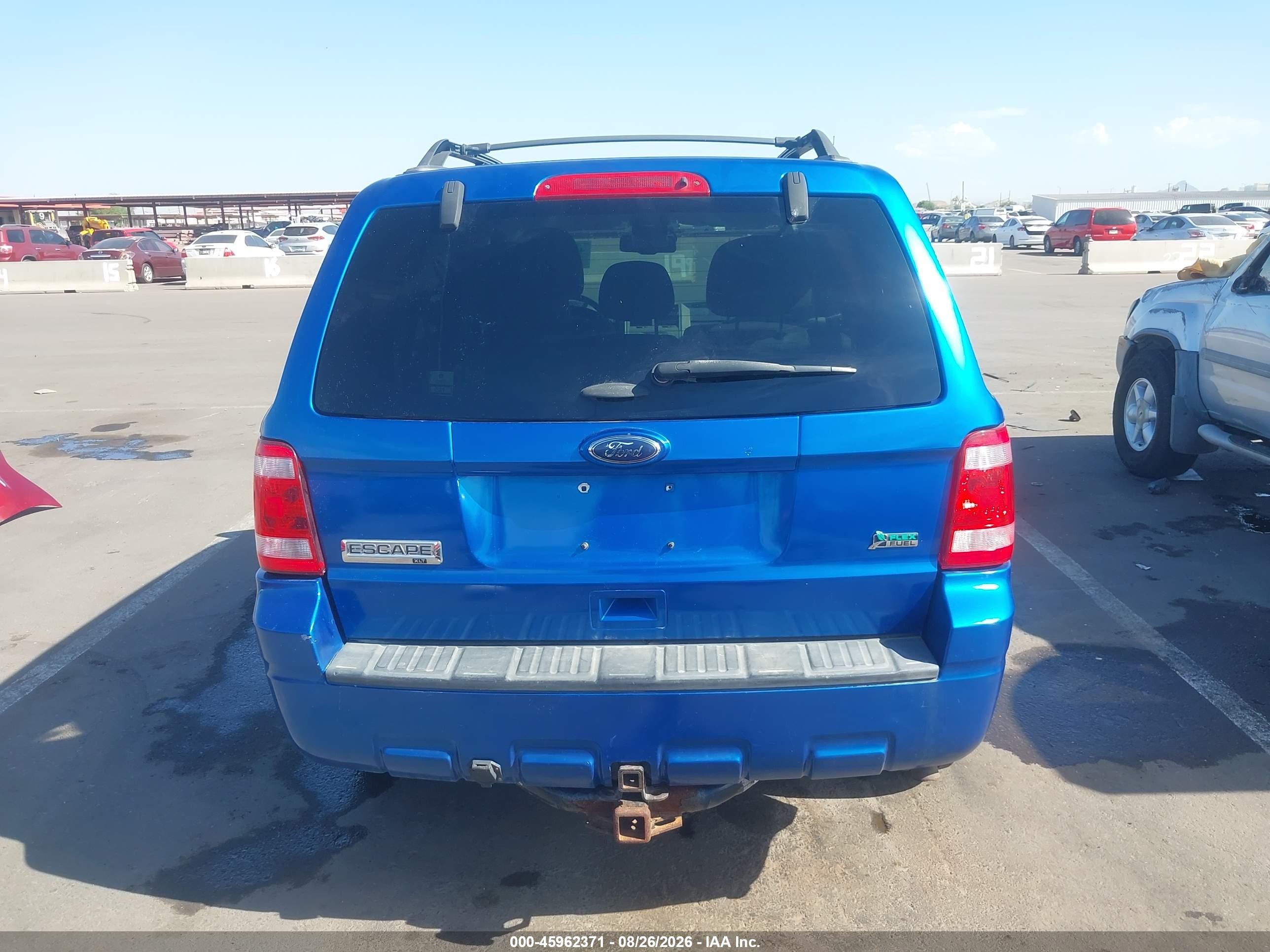 2011 Ford Escape Xlt Blue vin: 1FMCU9DG1BKA50776