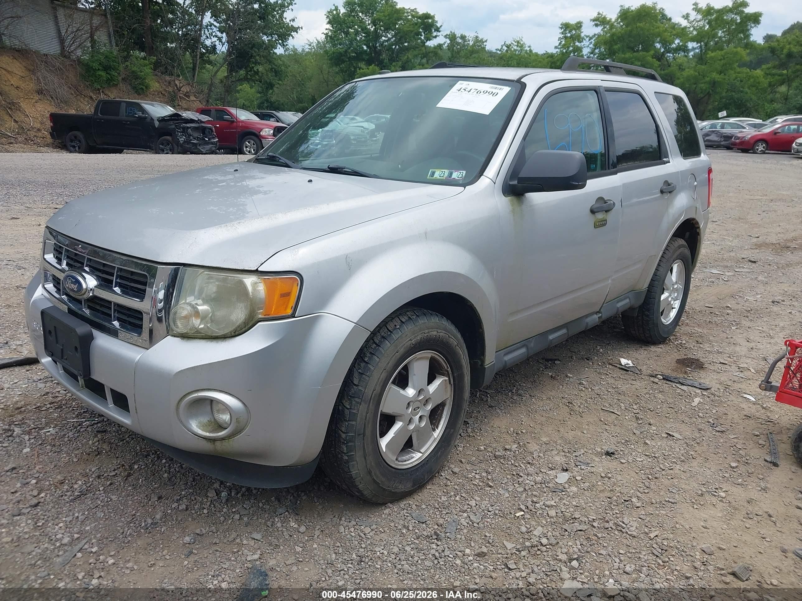 2011 Ford Escape Xlt Silver vin: 1FMCU9DG1BKA75452